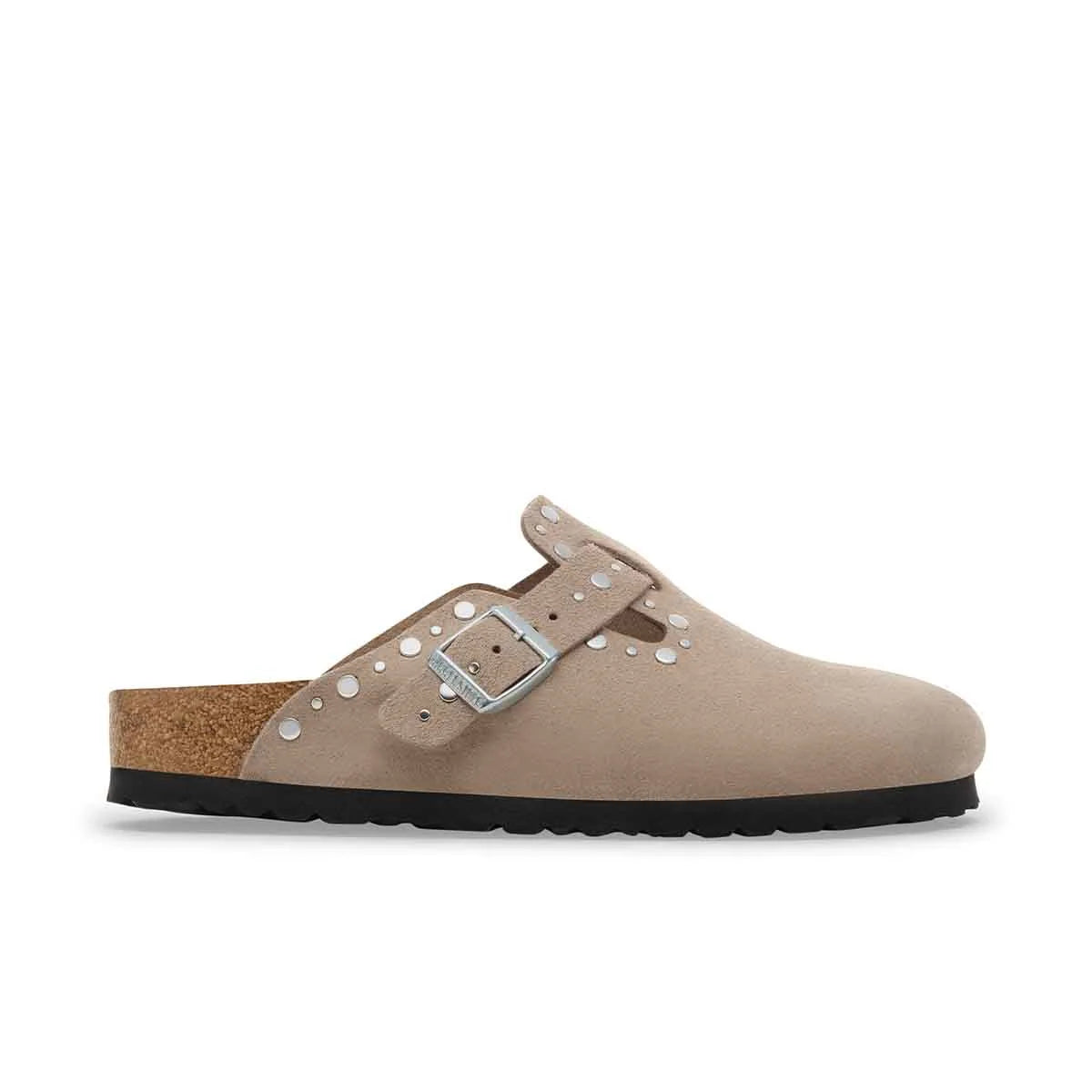 BOSTON RIVET BORDER TAUPE כפכף