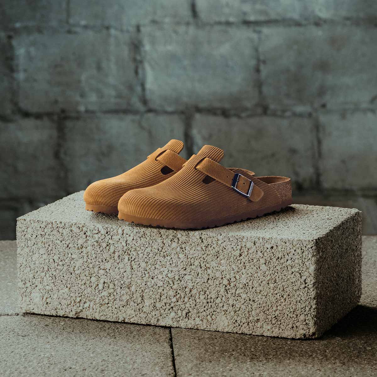 Boston Corduroy Cork כפכפי