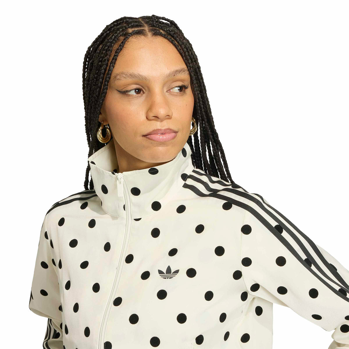 SATIN POLKA DOTS TT ג'קט