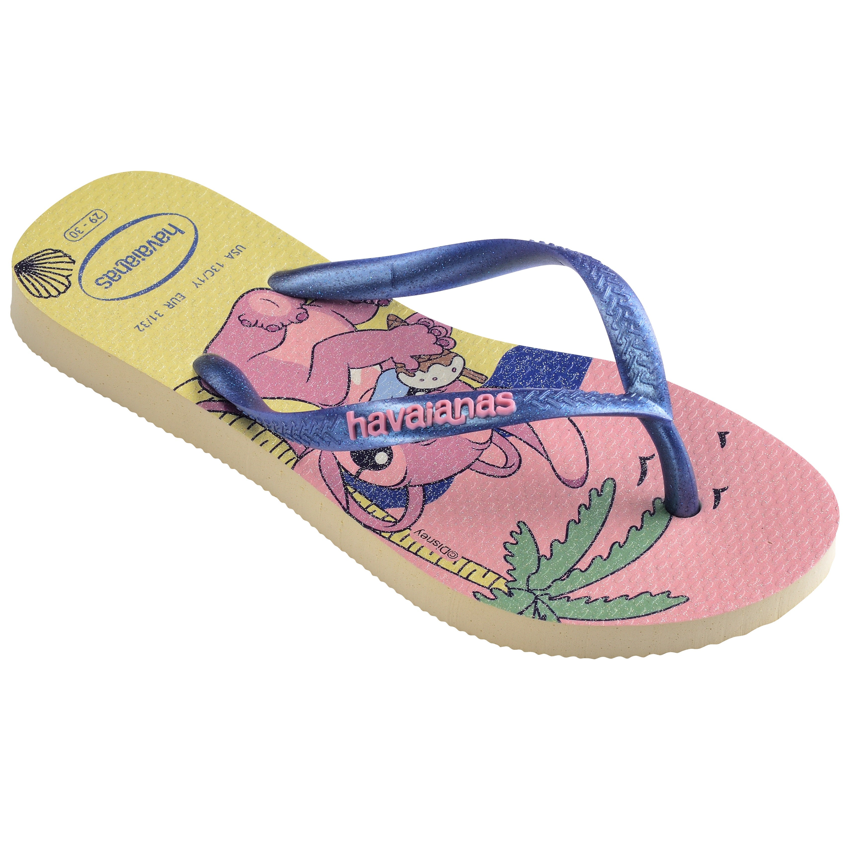 KIDS SLIM DISNEY CREAM כפכפי