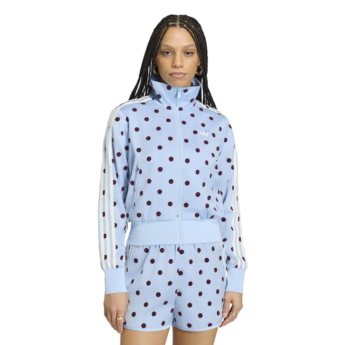 SATIN POLKA DOTS ג'קט