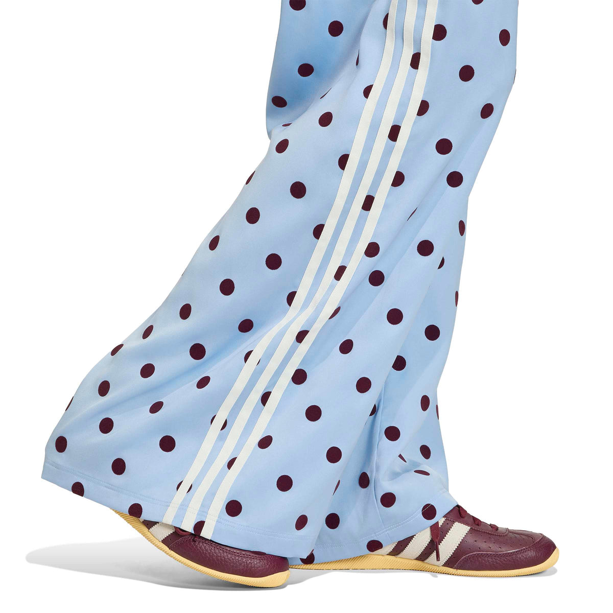 SATIN POLKA DOTS מכנסיים ארוכים