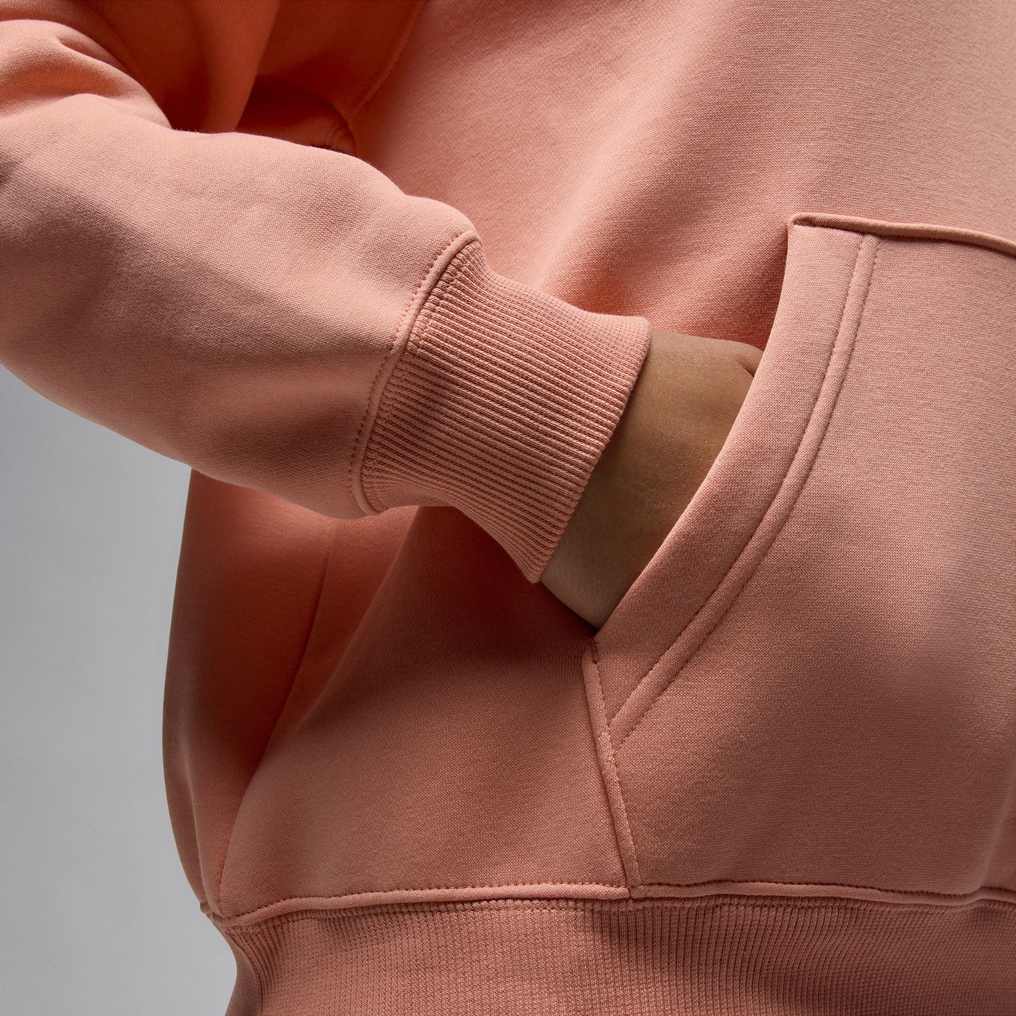 JORDAN BROOKLYN FLEECE קפוצ'ון