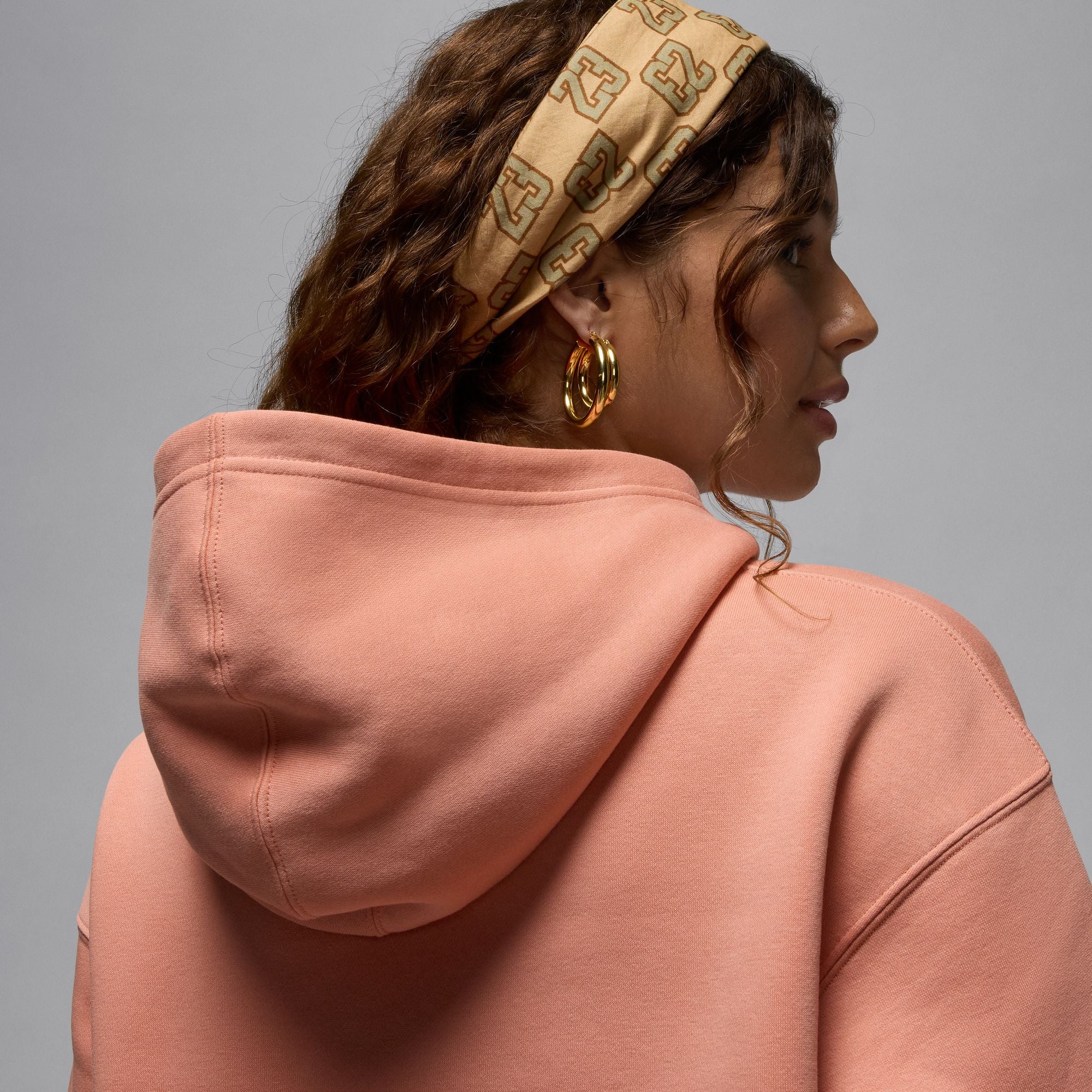 JORDAN BROOKLYN FLEECE קפוצ'ון