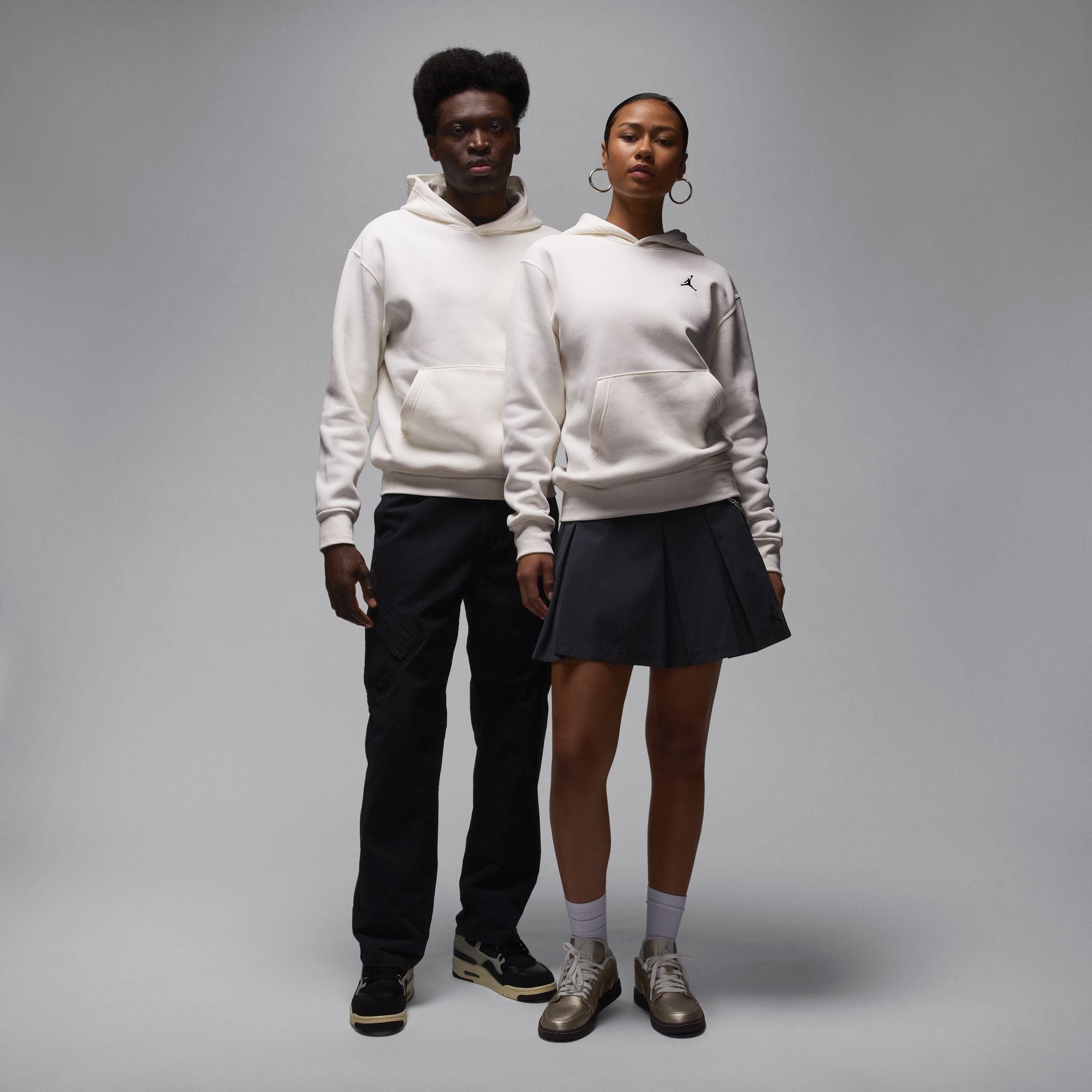 JORDAN BROOKLYN FLEECE קפוצ'ון