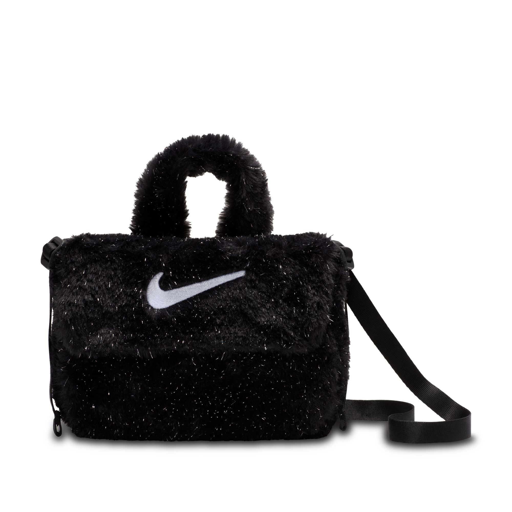 FAUX FUR CROSSBODY תיק צד