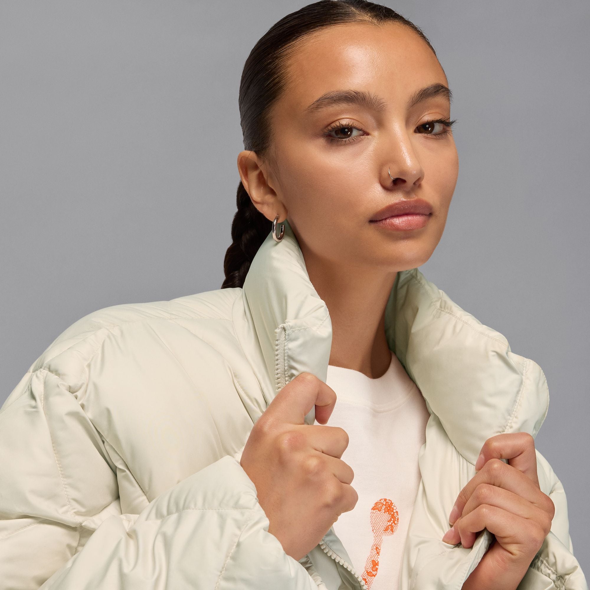 QUILTED PUFFER מעיל