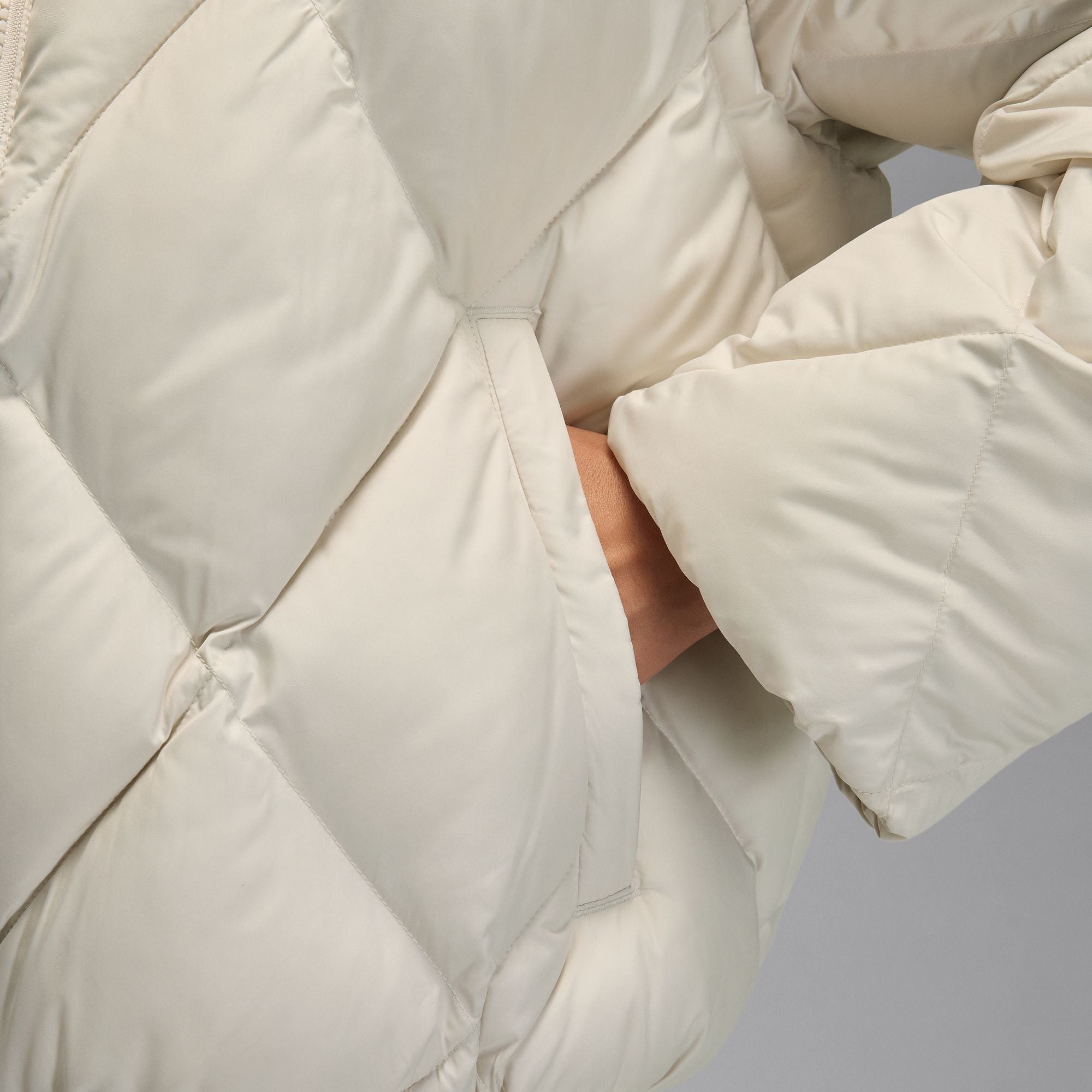 QUILTED PUFFER מעיל