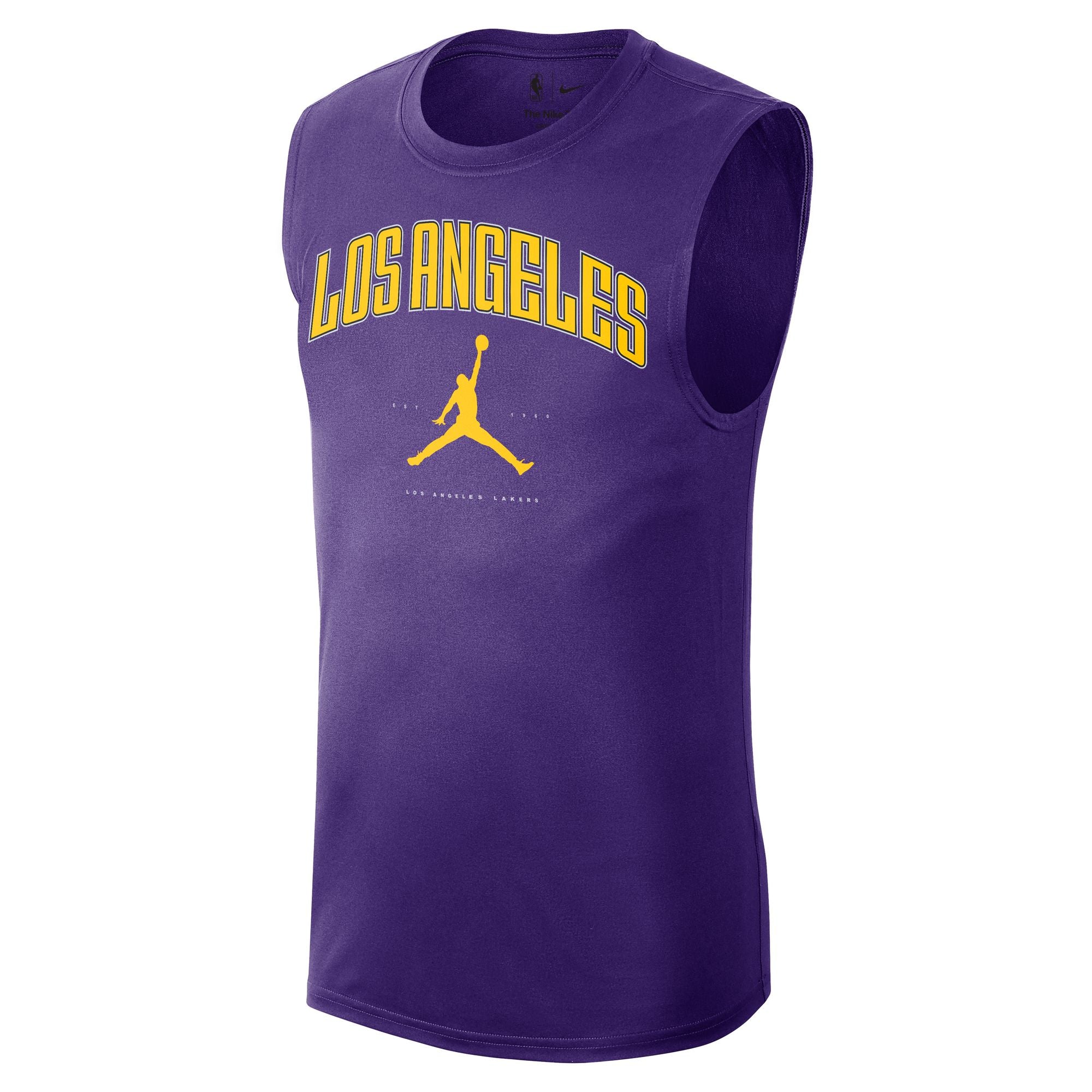 Lakers City Jumpman Field NBA גופיית כדורסל