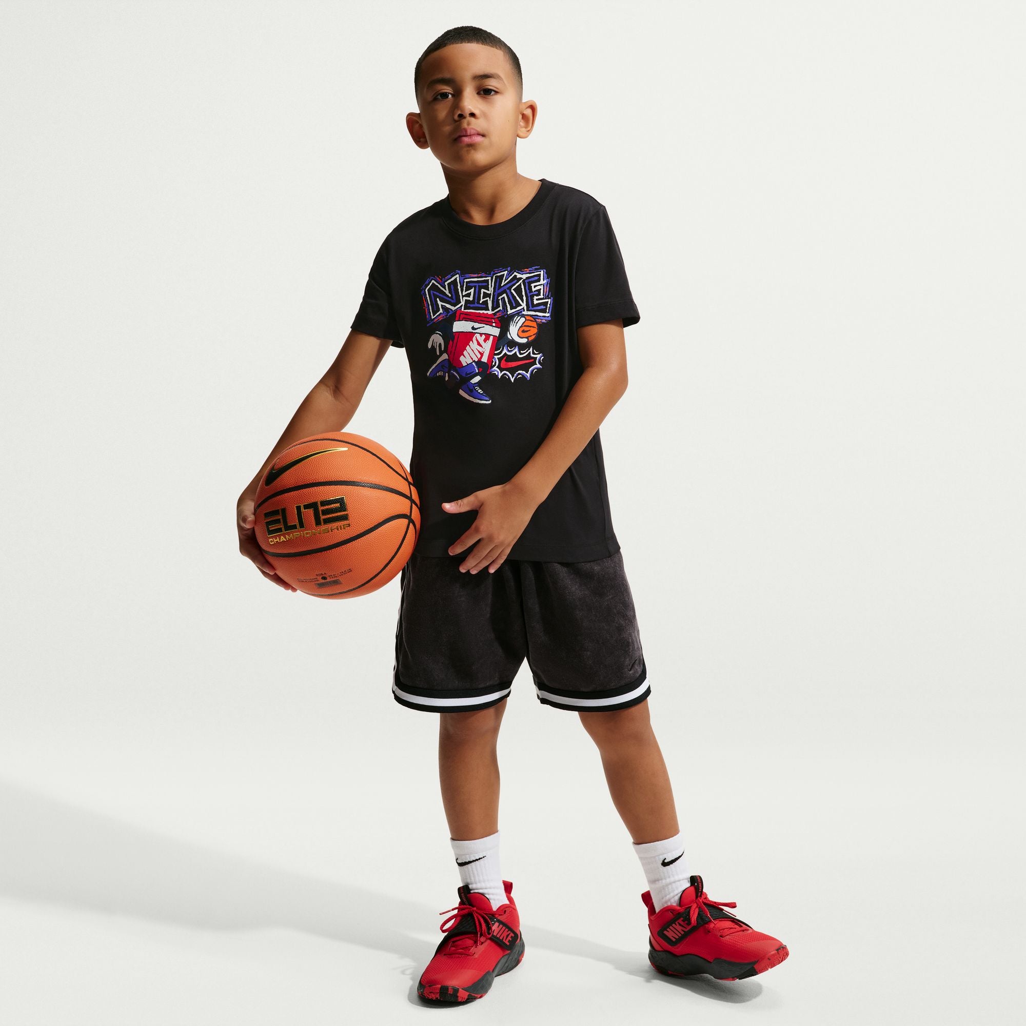 TEE BOXY HOOPS טי שירט