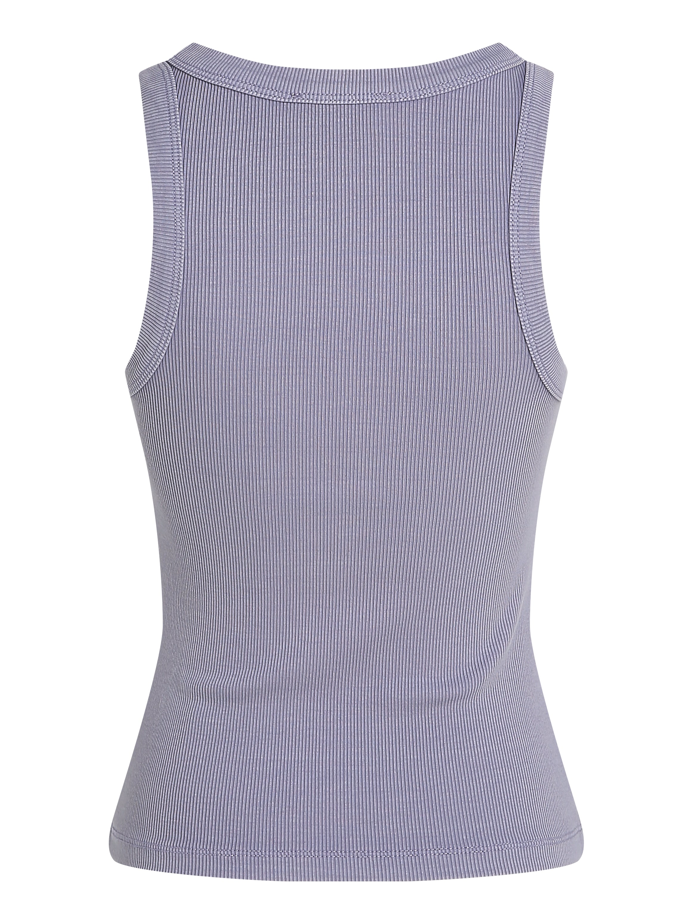 WASHED WOVEN LABEL גופיית ריב