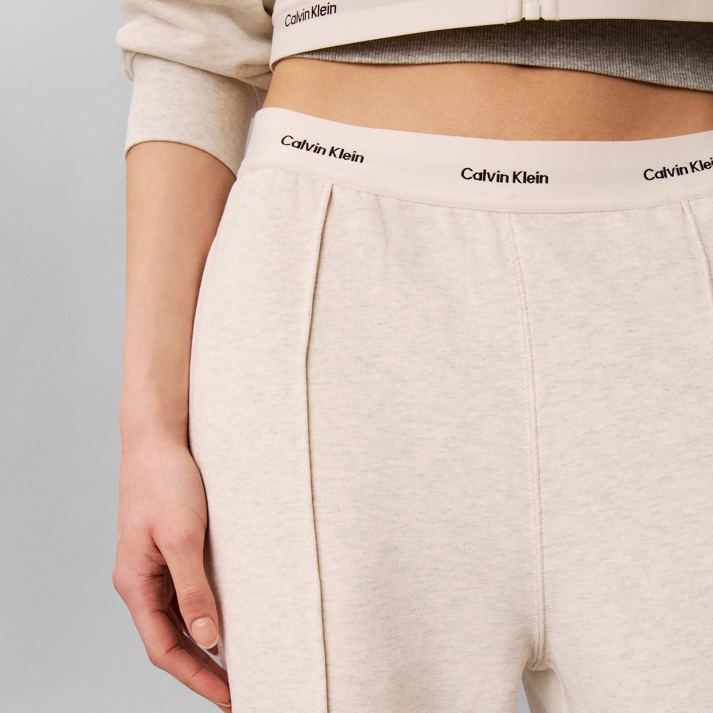 TERRY WAISTBAND TRACK מכנס ארוך