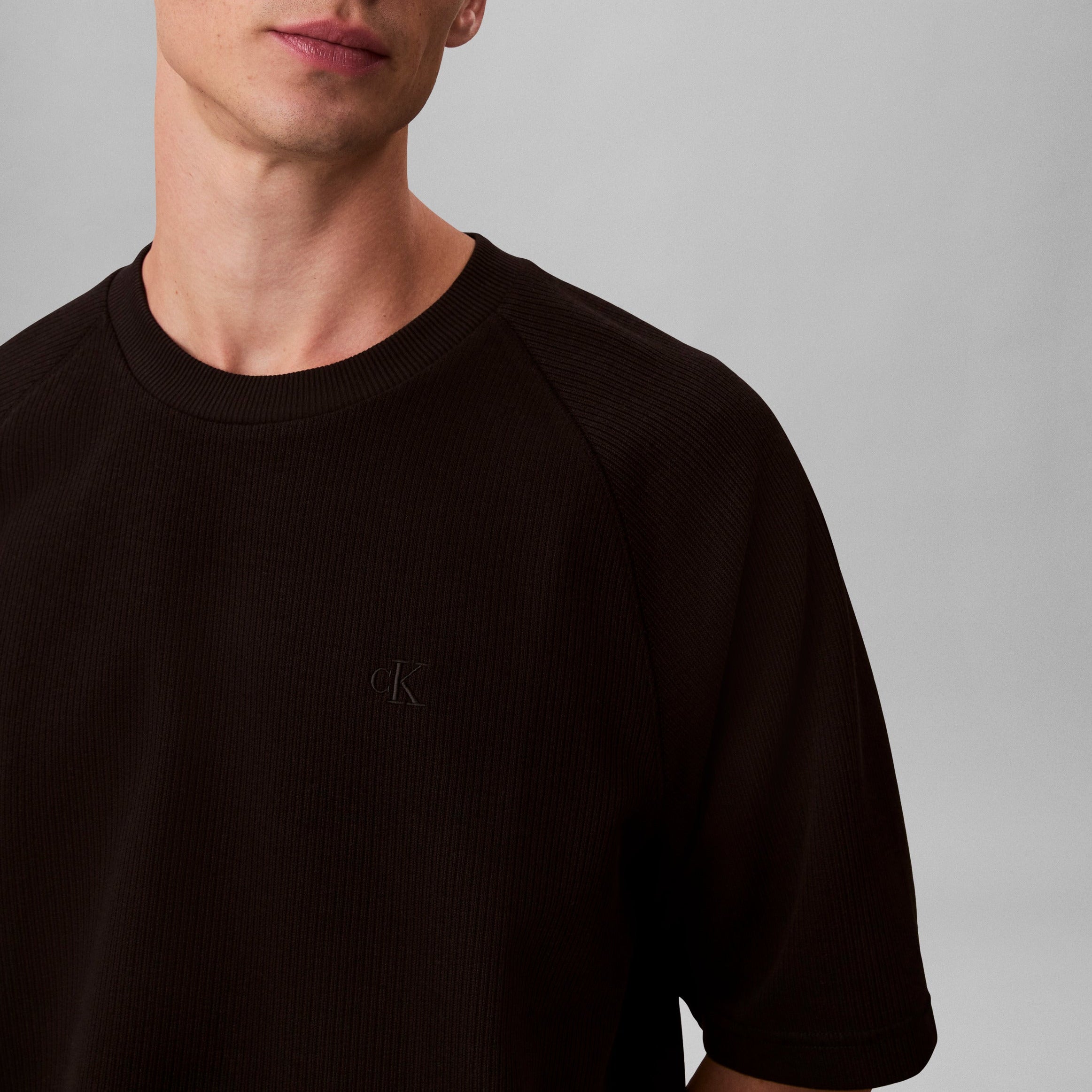 COZY FLATBACK RIB SS RELAXED T טישרט