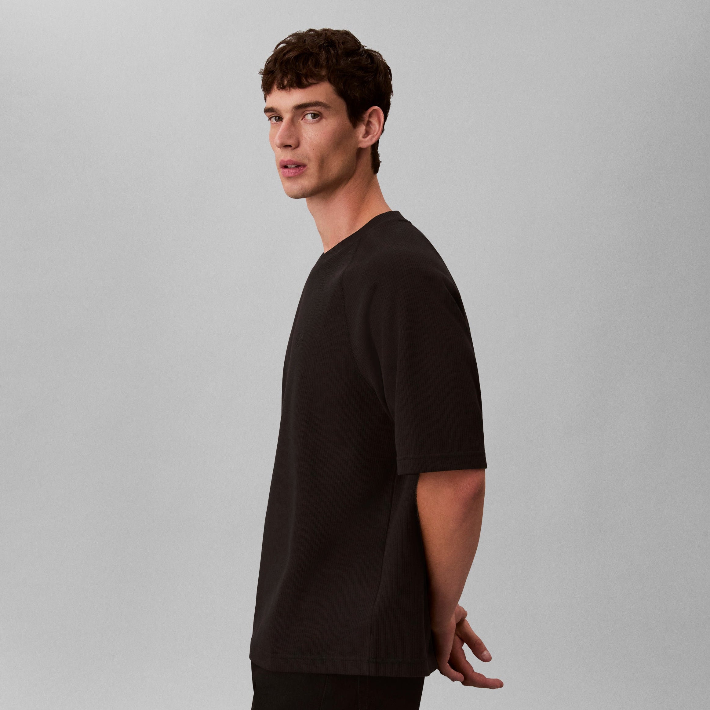 COZY FLATBACK RIB SS RELAXED T טישרט