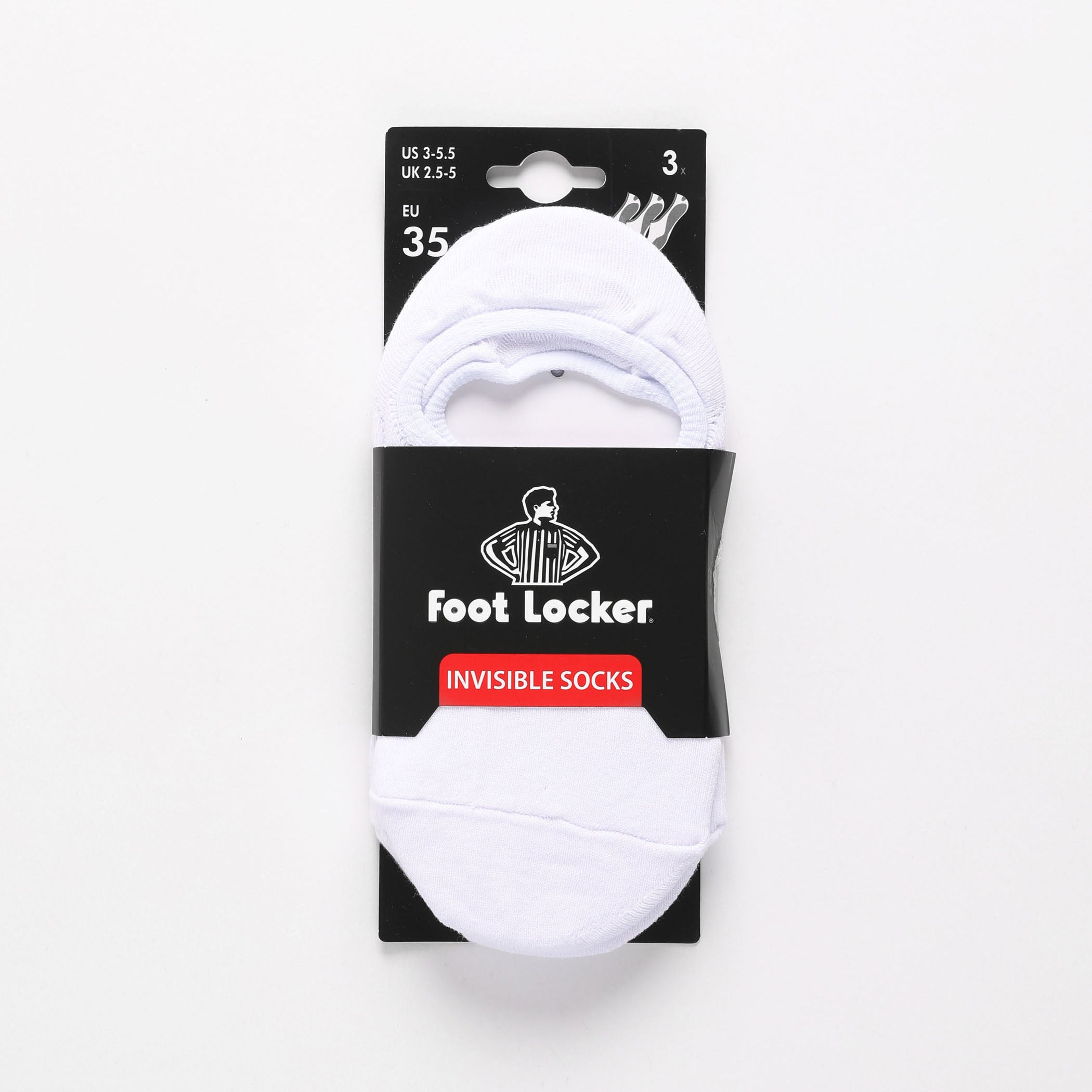 FOOT LOCKER | שלישיית גרביים בגזרה נמוכה | FOOT LOCKER