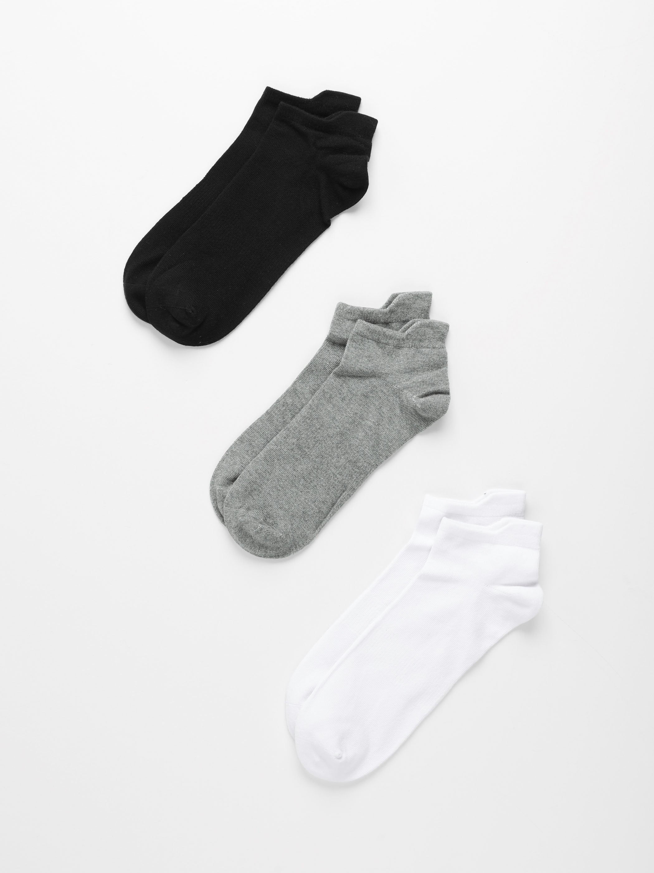 FOOT LOCKER | שלישיית גרביים בגזרה נמוכה | FOOT LOCKER