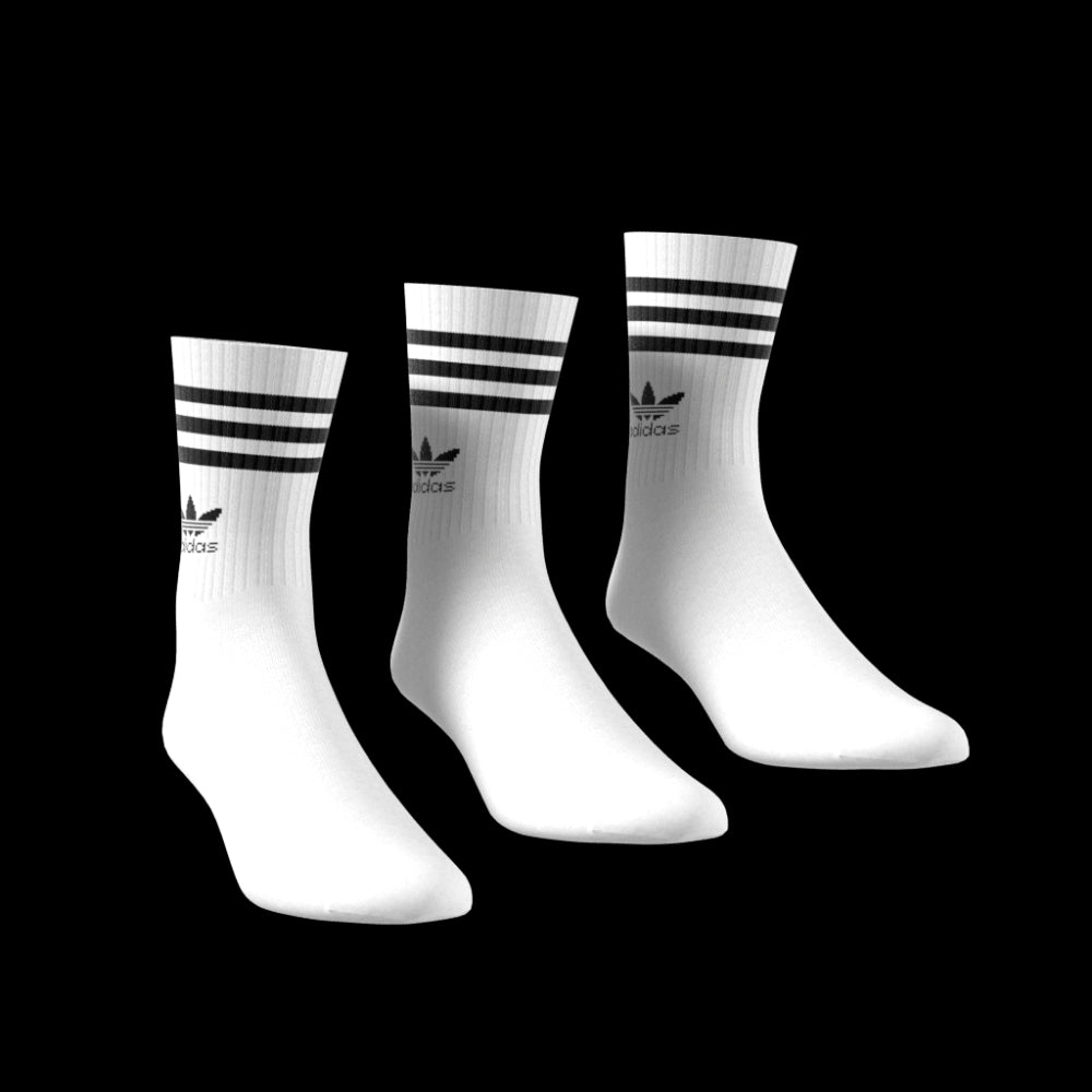 ADIDAS | MID CUT CREW מארז 3 זוגות גרביים | FOOT LOCKER