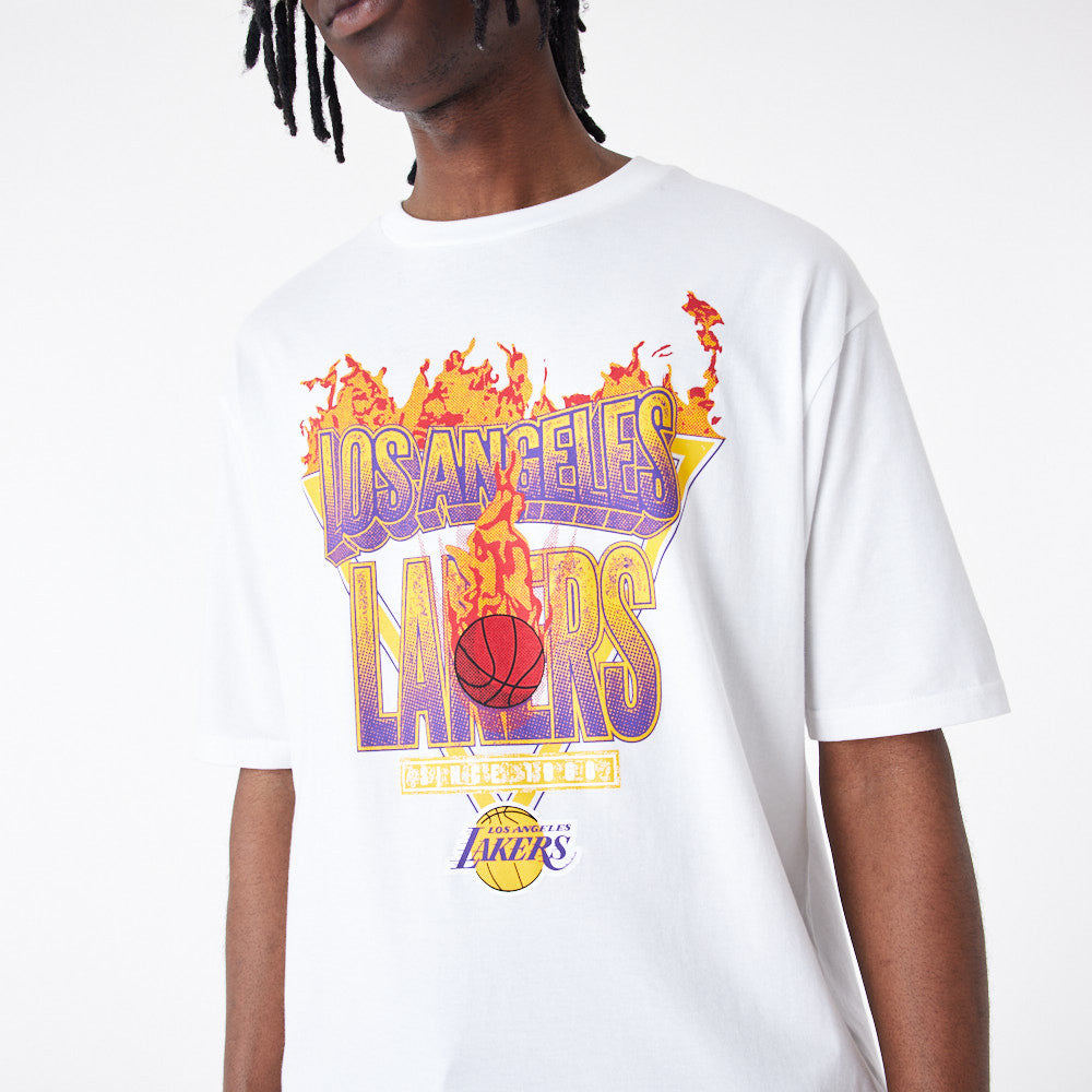 NEW ERA | NBA FLAM LAKERS טישרט | FOOT LOCKER