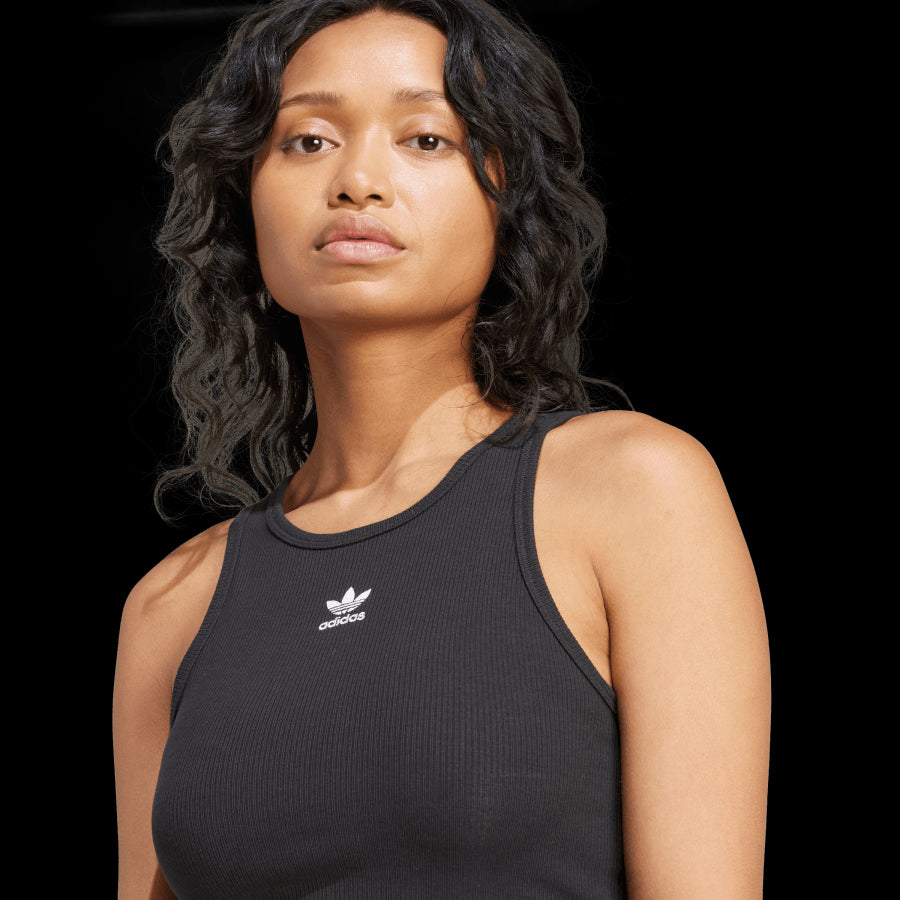 ADIDAS | ESSENTIALS RIBBED גופייה | FOOT LOCKER