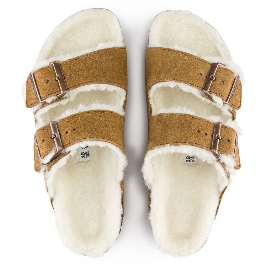 BIRKENSTOCK | ARIZONA LAMBSKIN כפכפים | FOOT LOCKER