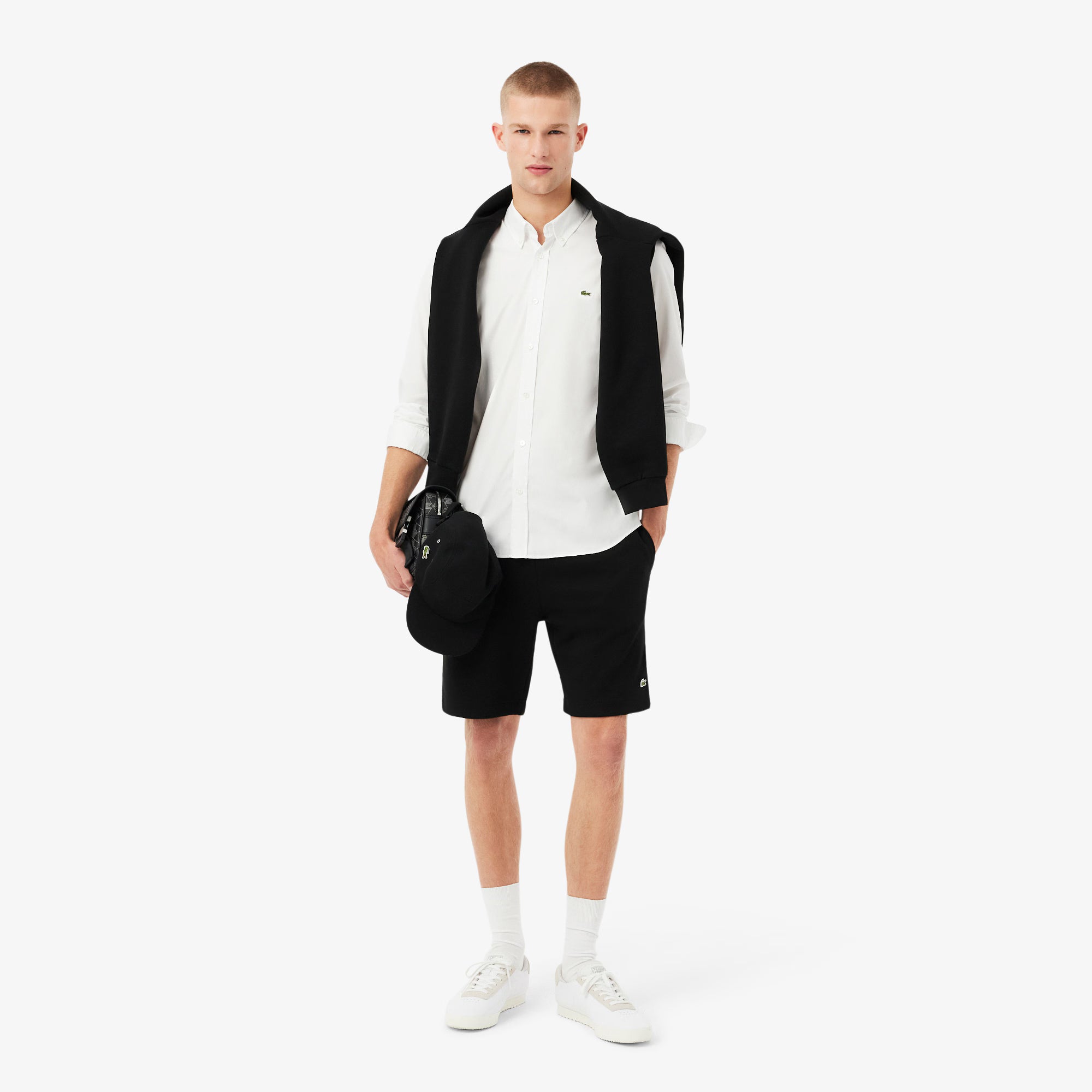 Regular Fit Fleece מכנסיים קצרים