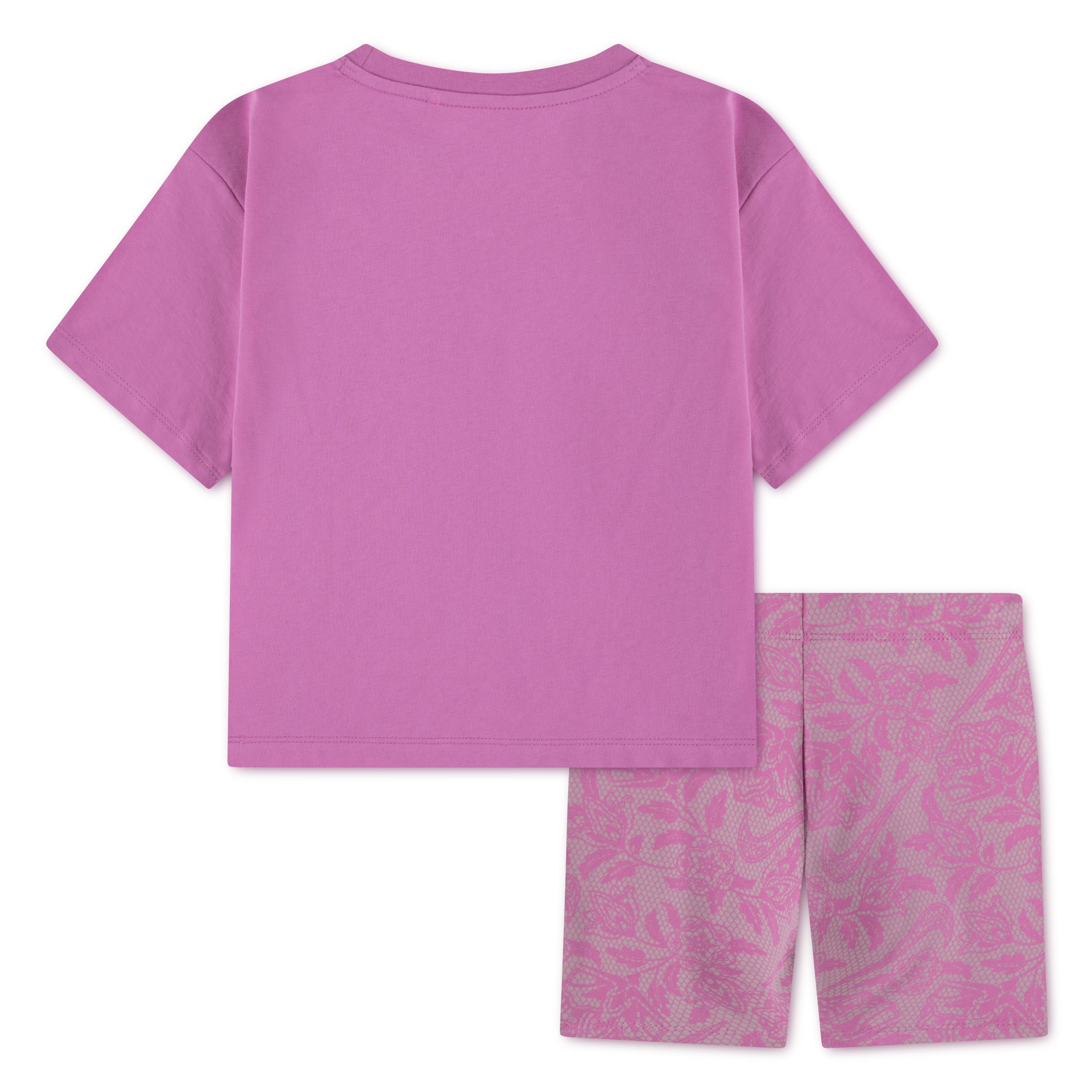 LACE IT UP BIKE SHORT סט