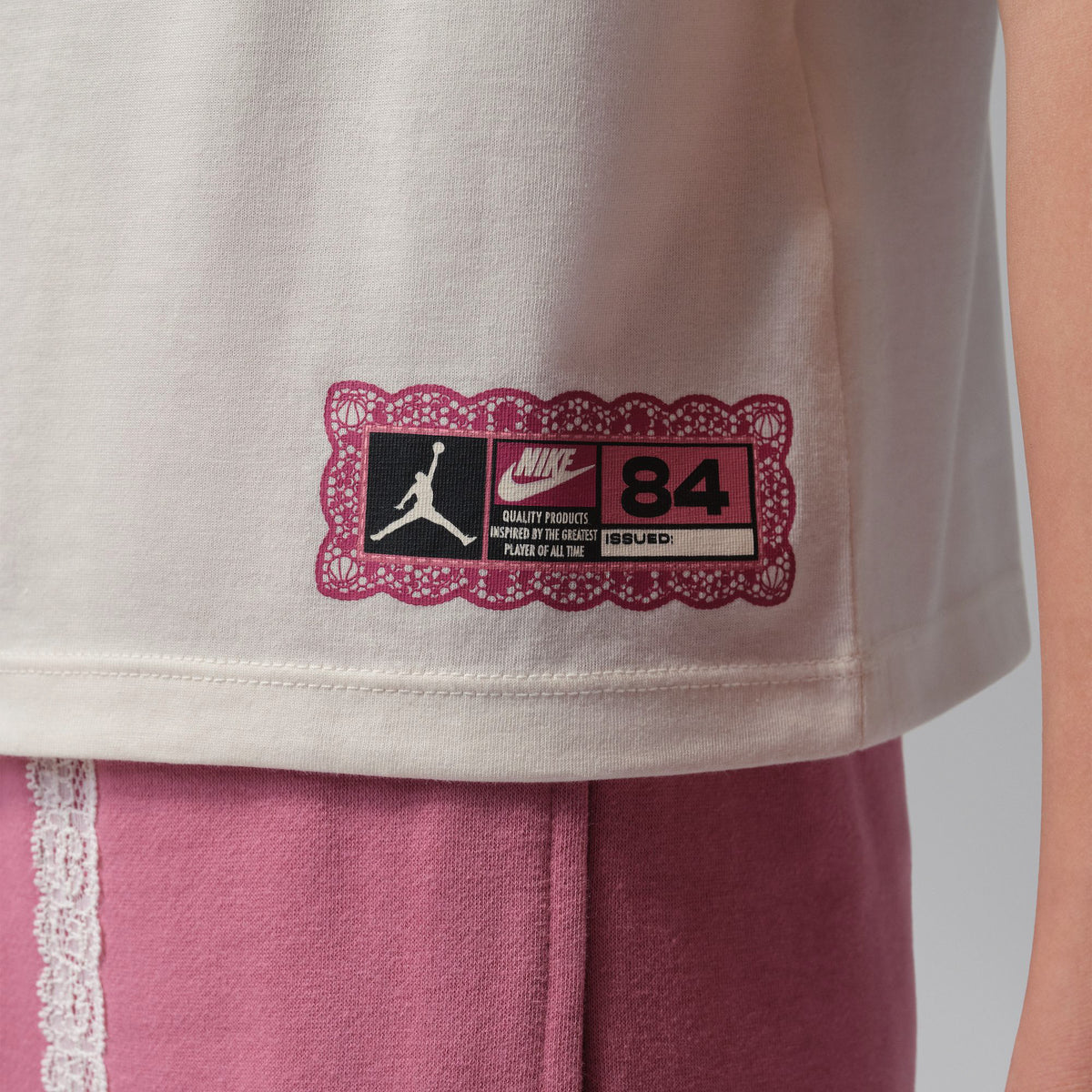 Jordan Floral Lace טישרט