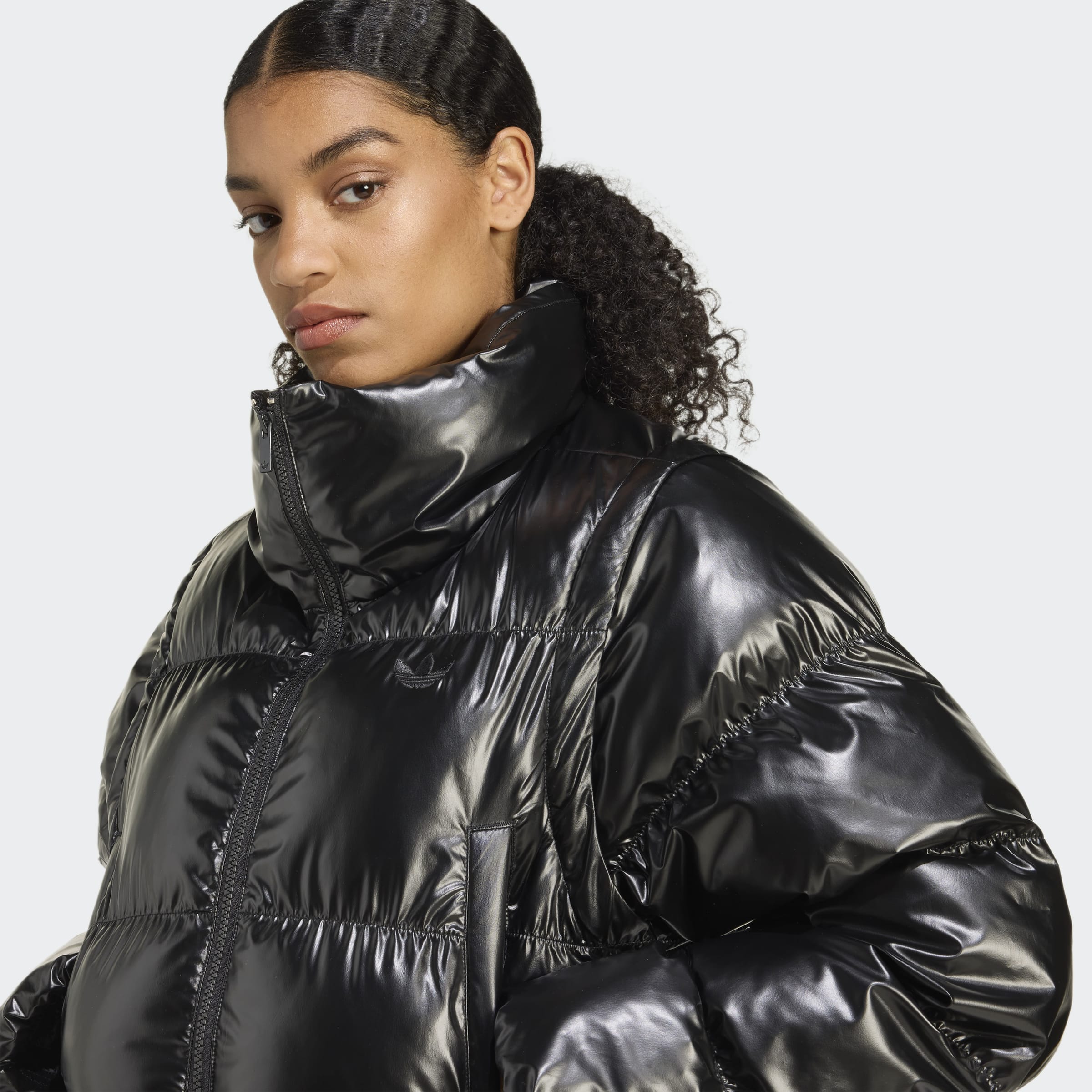 GLOSSY PUFF מעיל קצר