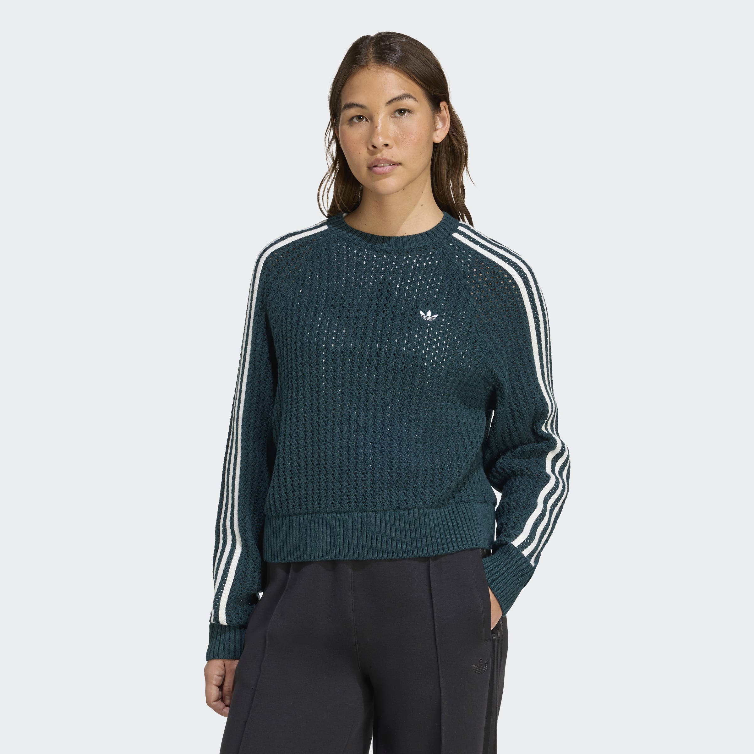 Adicolor Knitted Crew סווטשירט