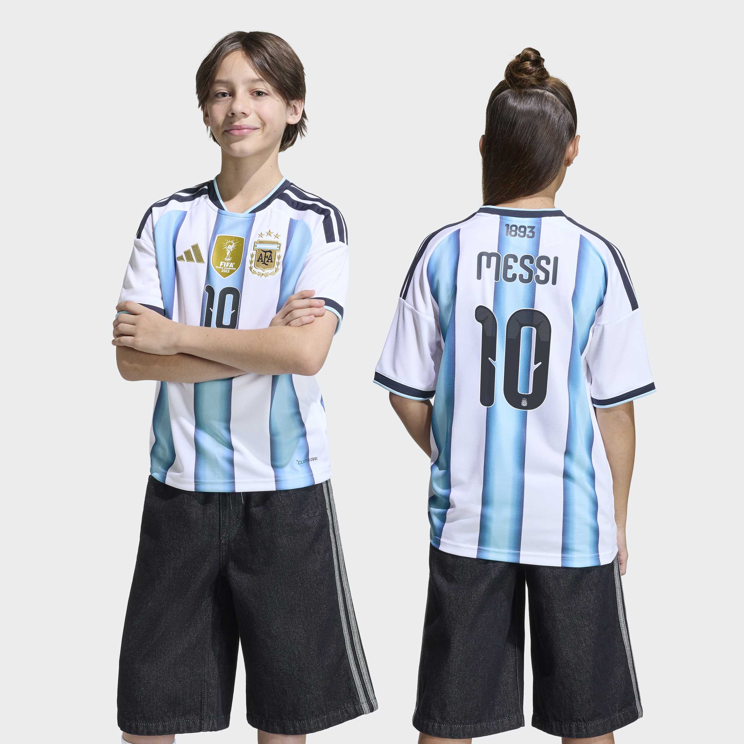 ARGENTINA 26 HOME REPLICA MESSI טי שירט