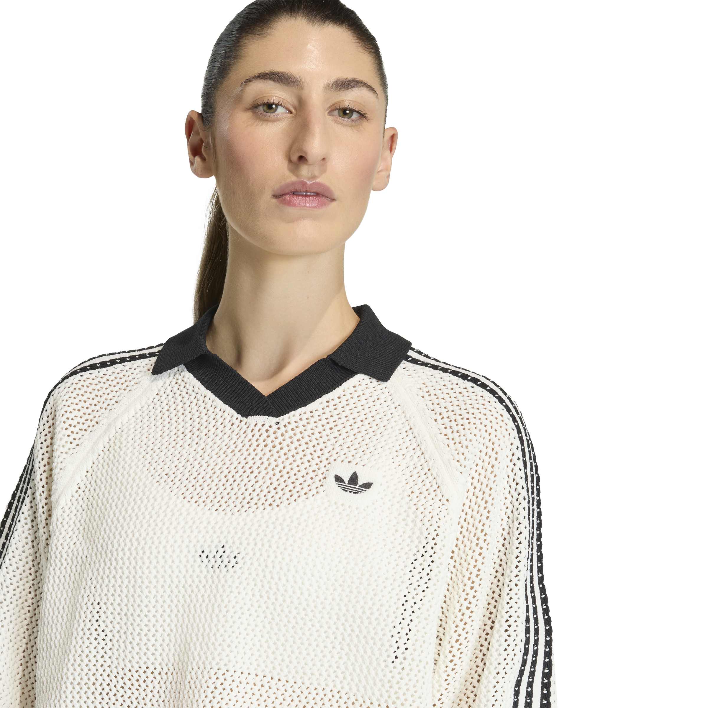 CROCHET POLO טישרט