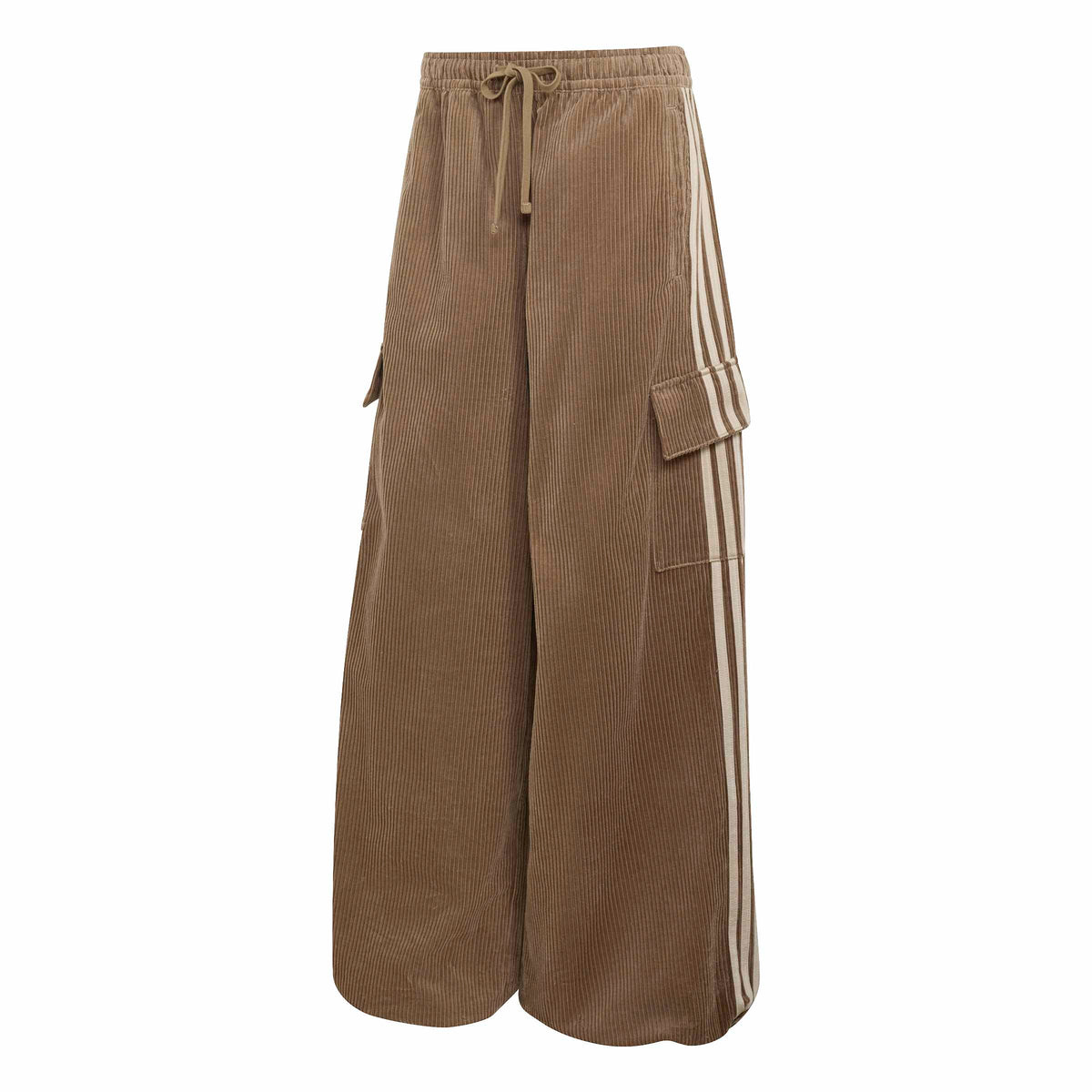 Corduroy 3-Stripes Cargo מכנס ארוך