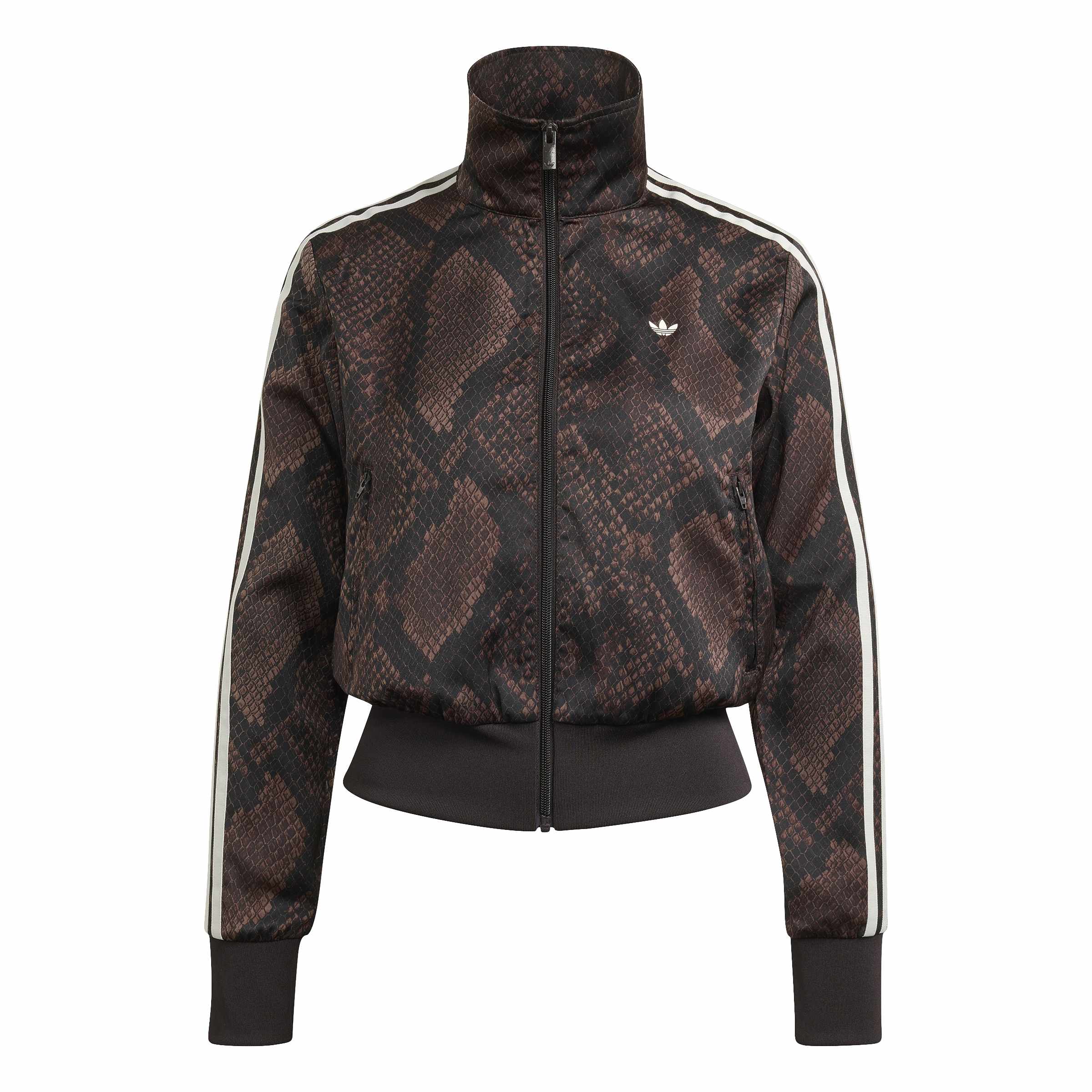 Satin Snake Print Firebird Track סוושטרט