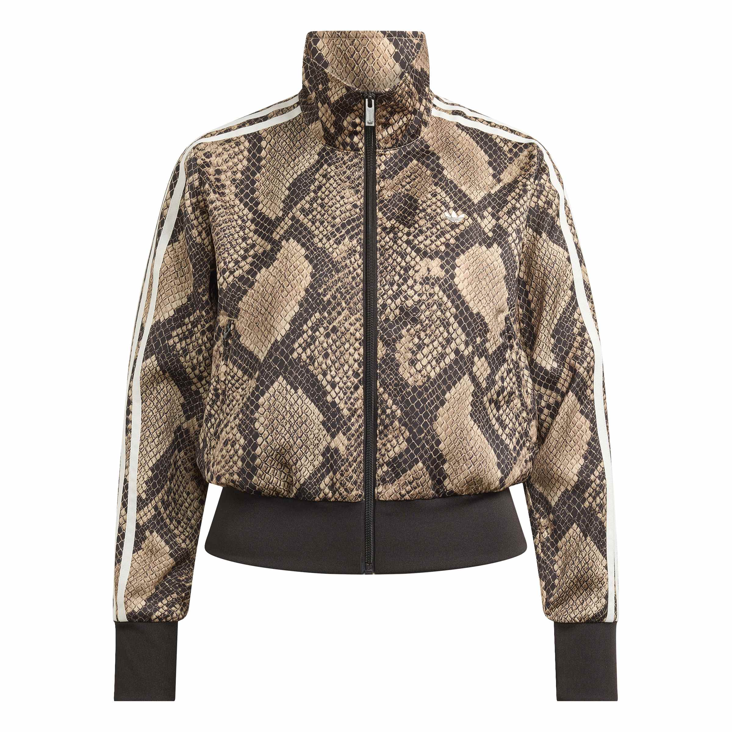 Satin Snake Print Firebird Track סוושטרט