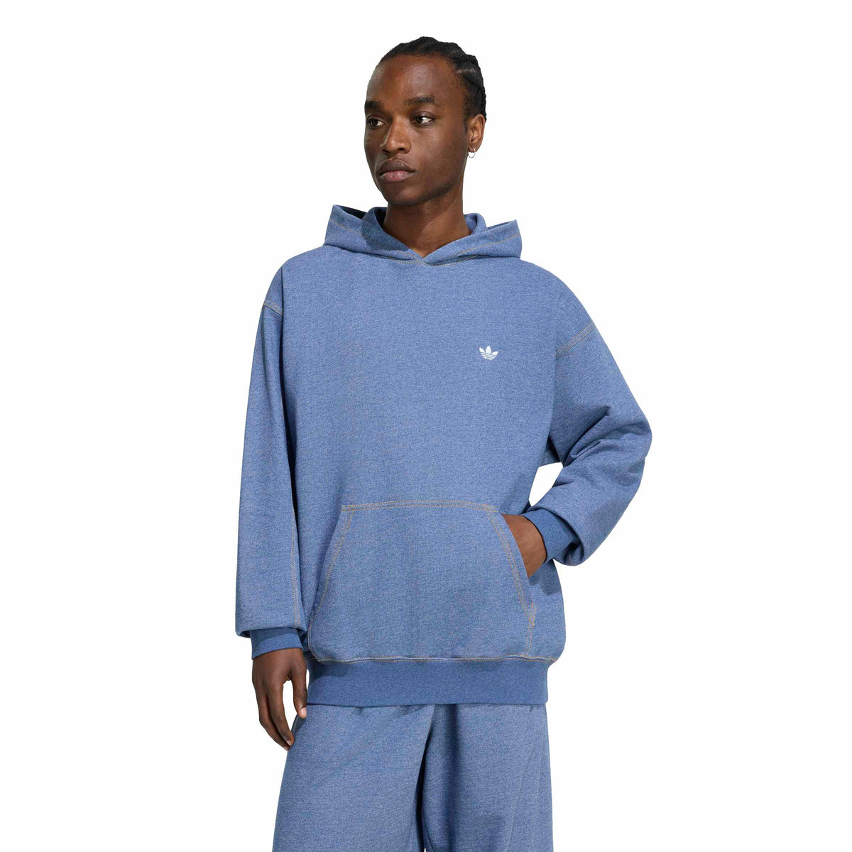 Trefoil Essentials Melange Loose French Terry סווטשירט