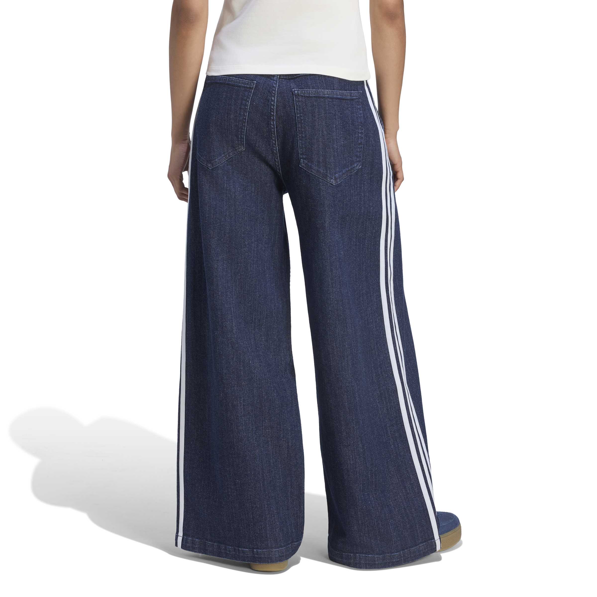 Denim Pleats מכנס ארוך