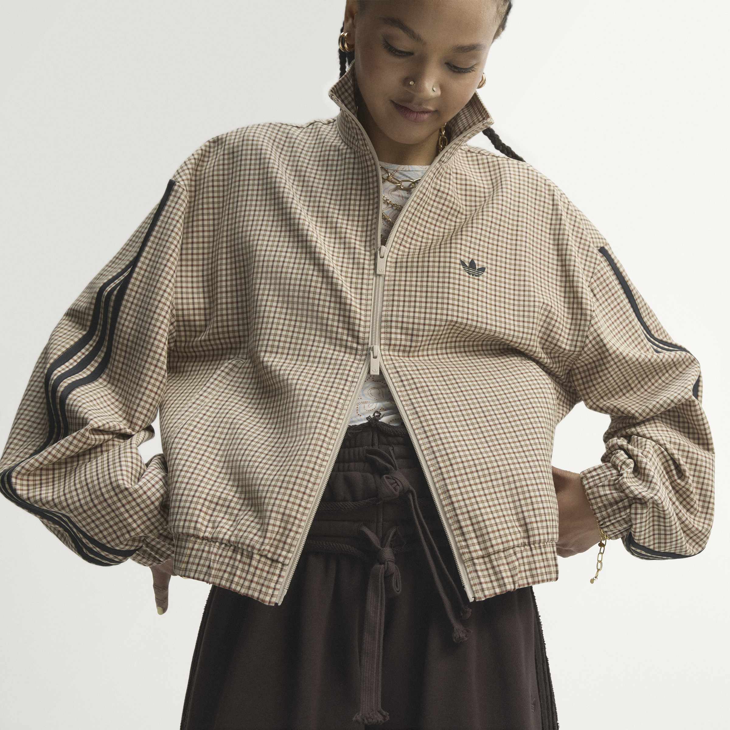 Checks Track Top סוושטרט