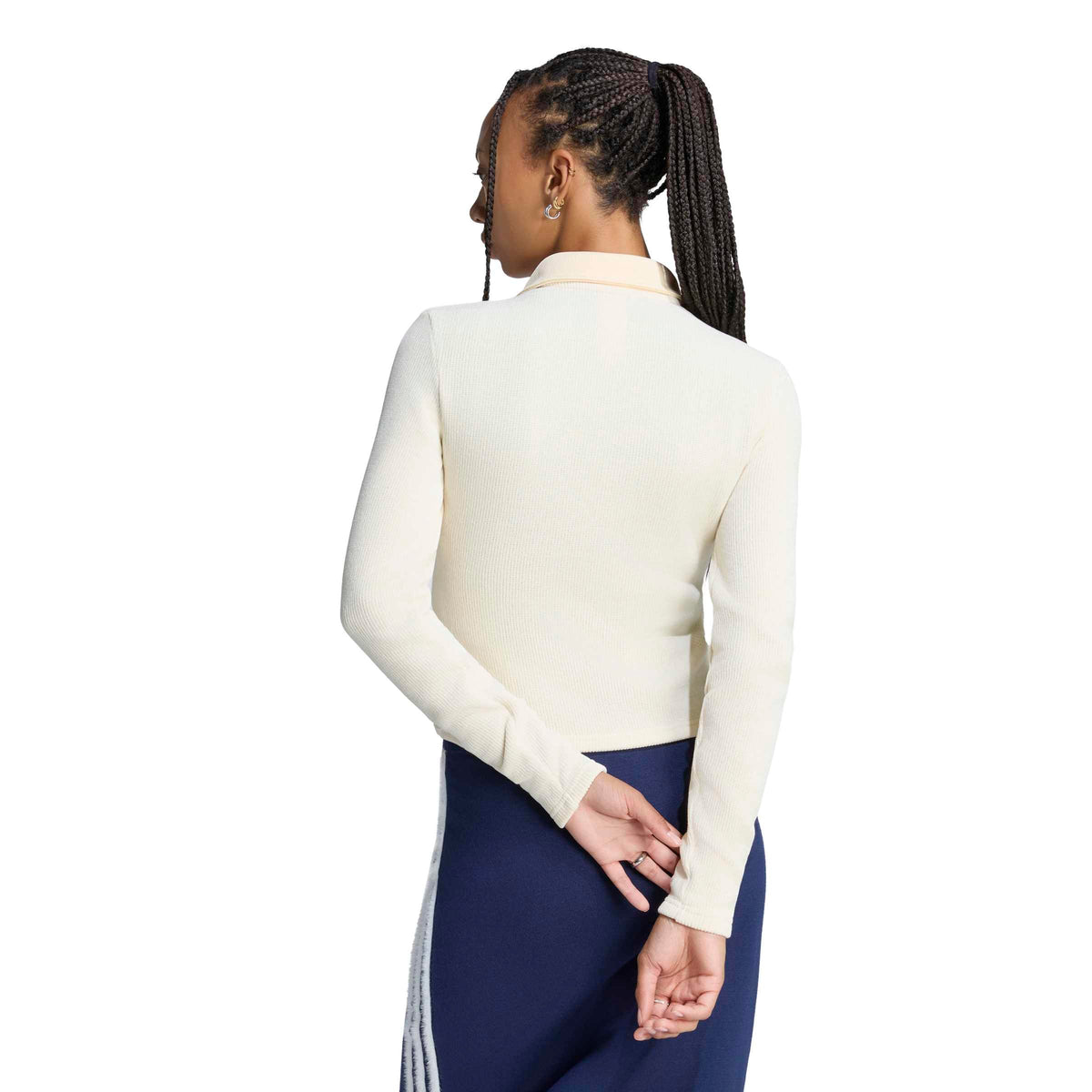 Prem Ess Chenille Zip Up קרדיגן