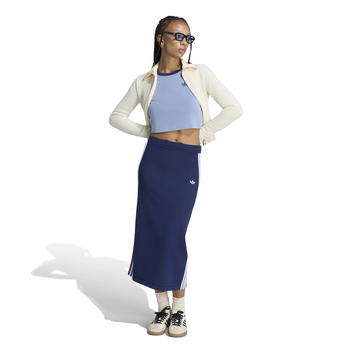Prem Ess Chenille Zip Up קרדיגן