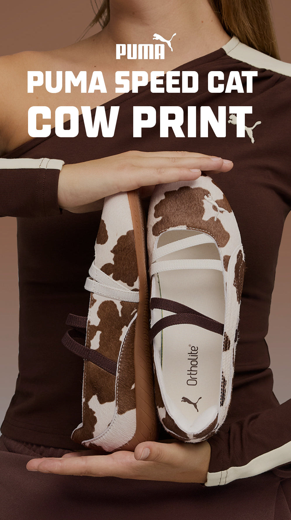 PUMA SPEEDCAT COW PRINT