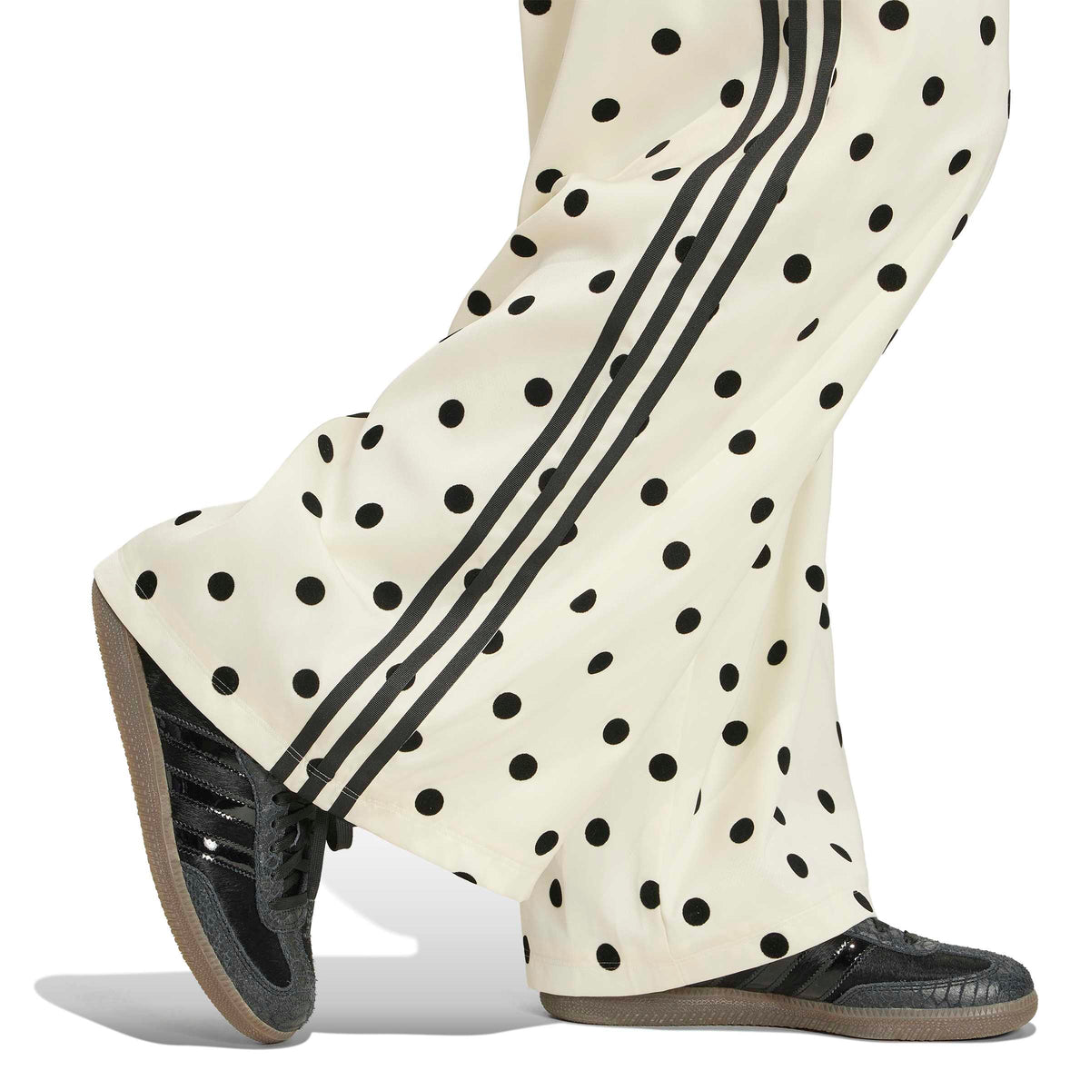 SATIN POLKA DOTS מכנסיים ארוכים