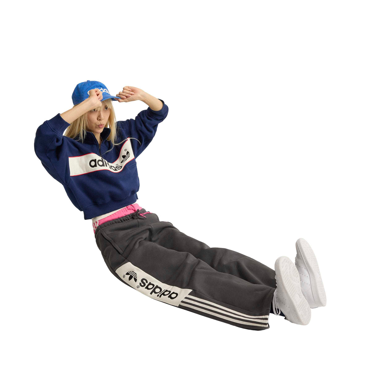 ADISIGNATURE NY QUARTER ZIP סווטשירט