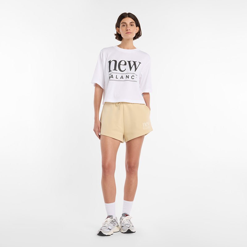 drawstring fleece short מכנסיים קצרים