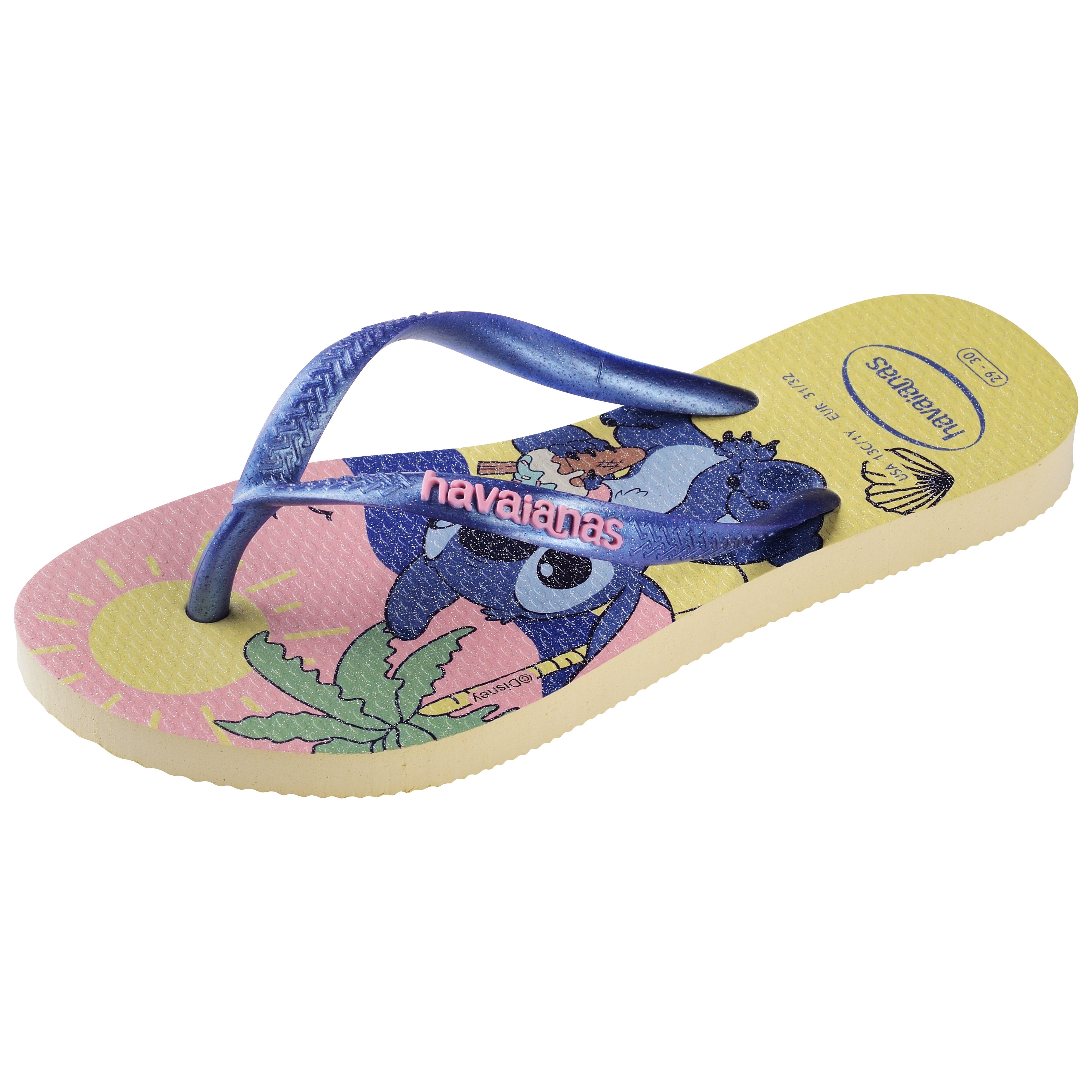 KIDS SLIM DISNEY CREAM כפכפי