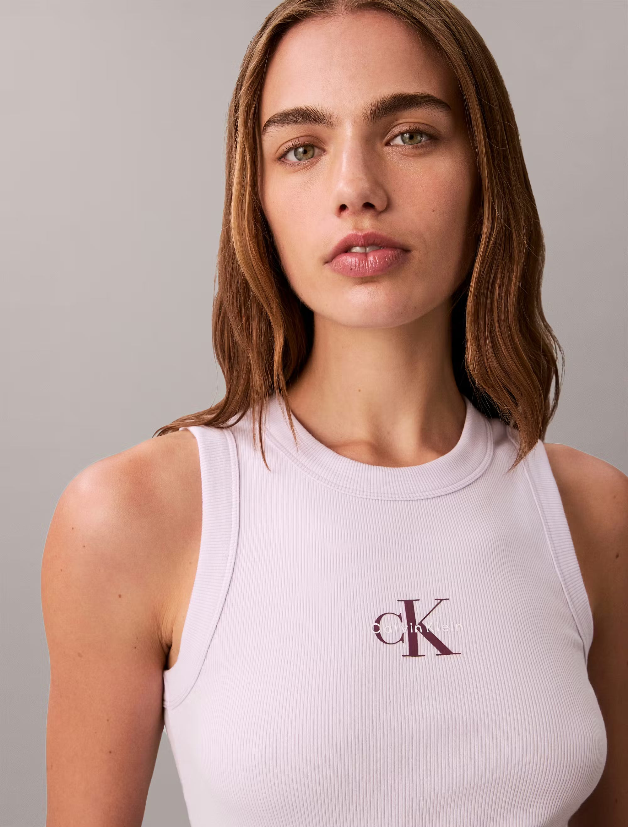 MONOGRAM RIB גופיה CK