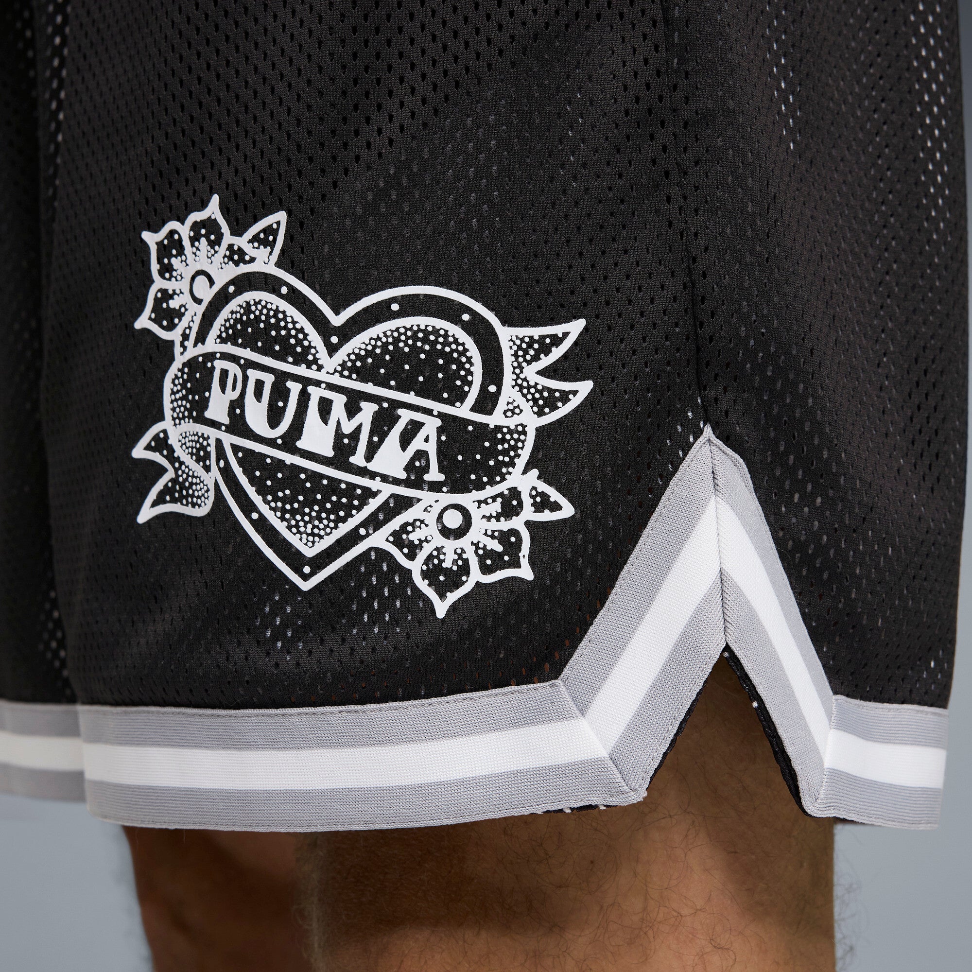 SWISH N INK REVERSIBLE 7 IN מכנסי כדורסל