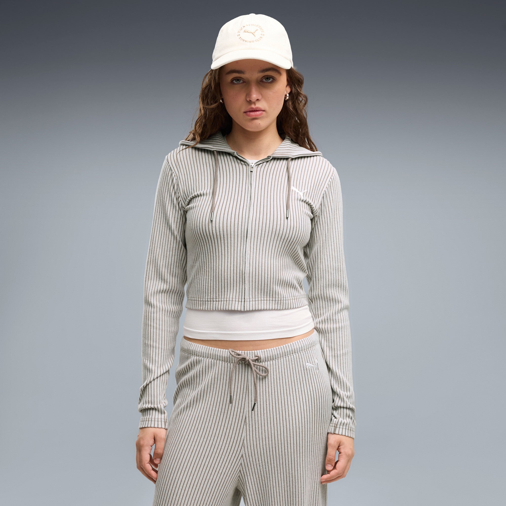 Essentials Ribbed Full סווטשירט
