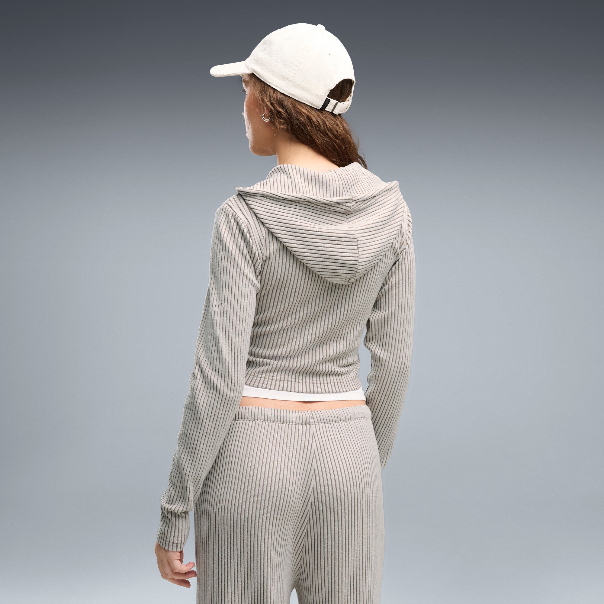 Essentials Ribbed Full סווטשירט