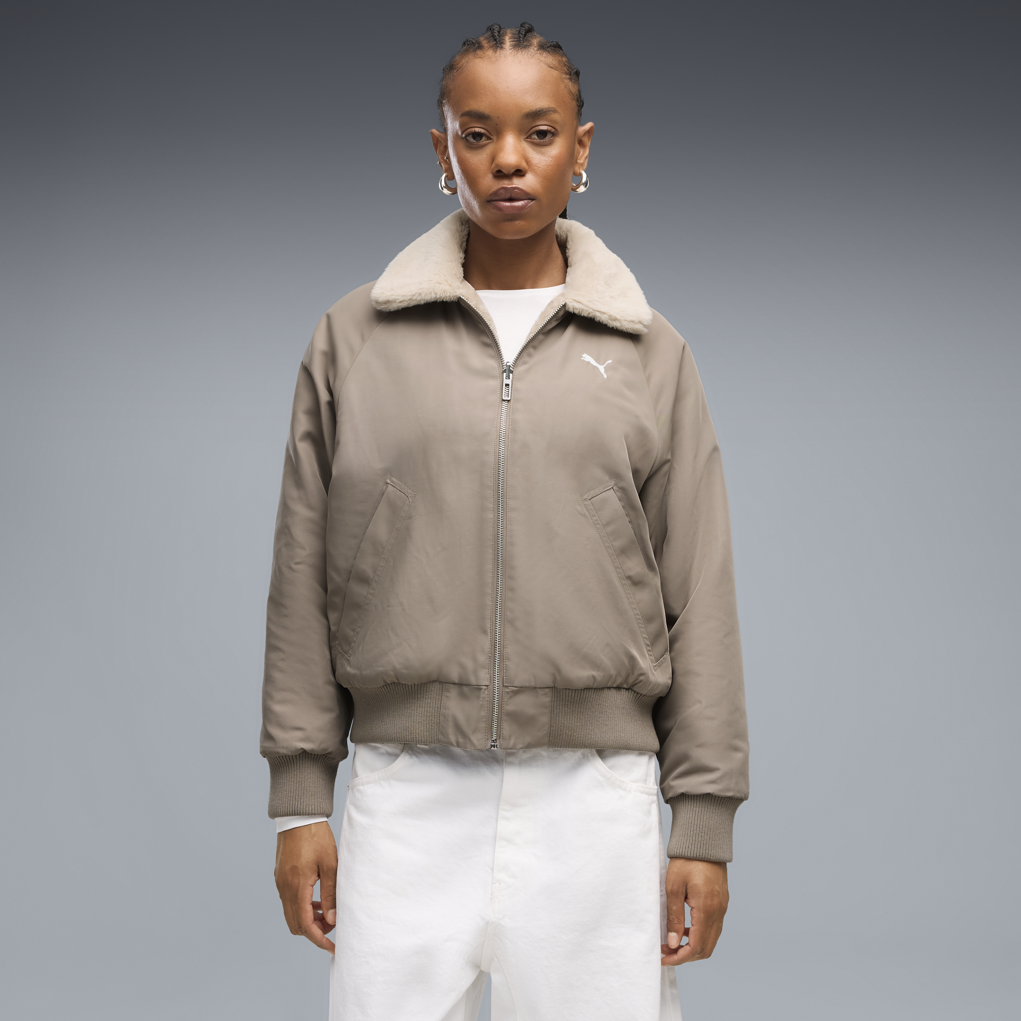 REVERSIBLE BLOUSON ג'קט