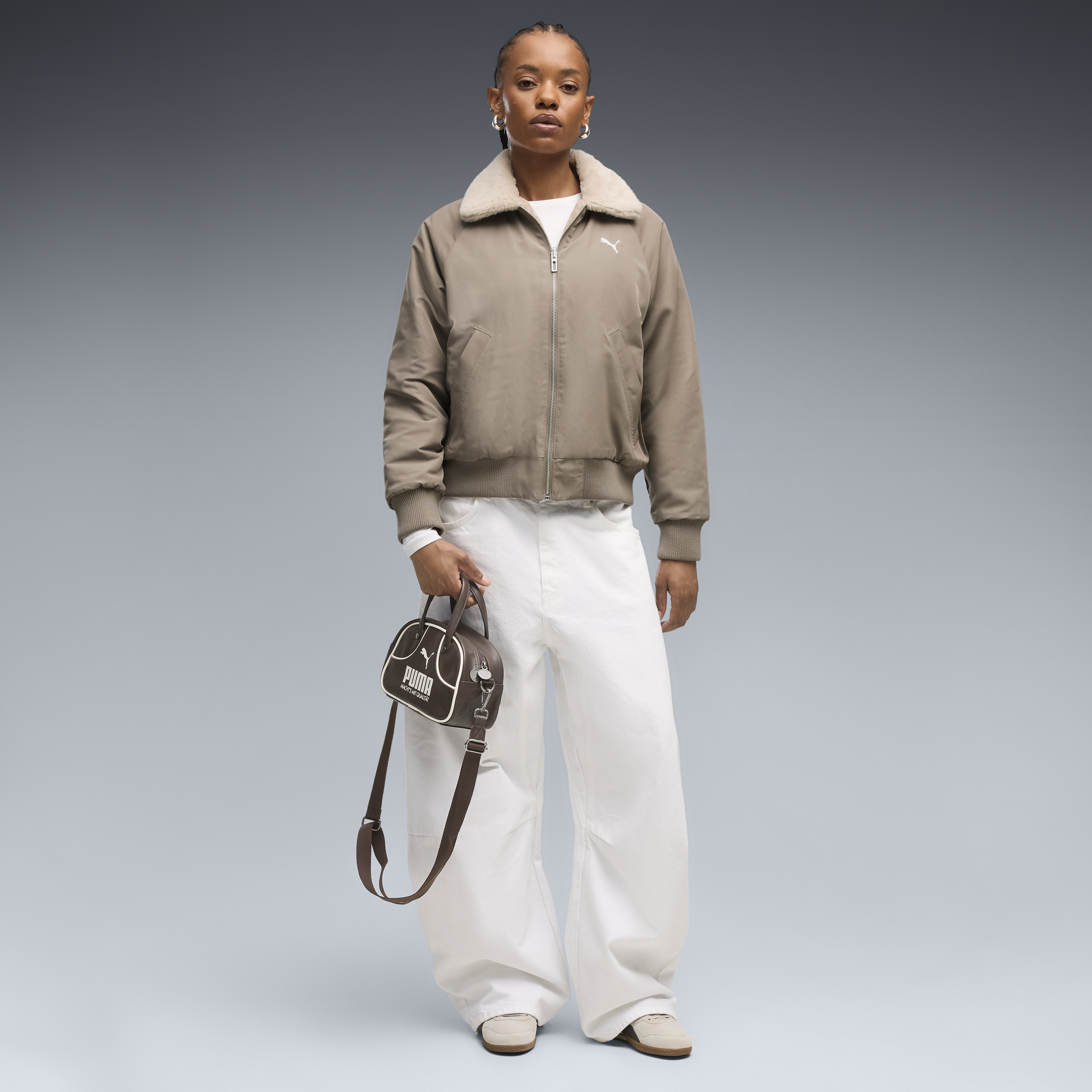 REVERSIBLE BLOUSON ג'קט